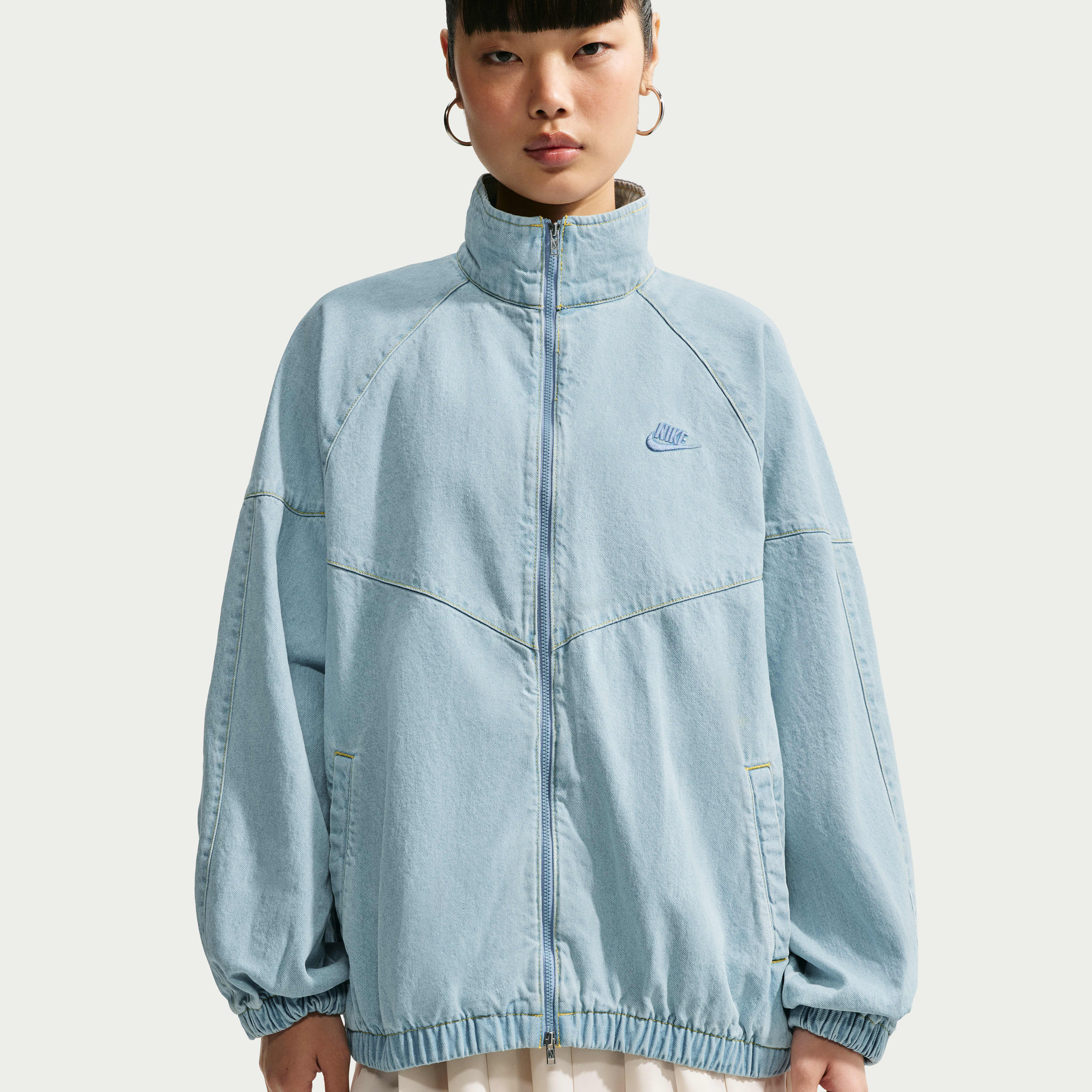 Nike Windrunner Women's Oversized Denim Jacket