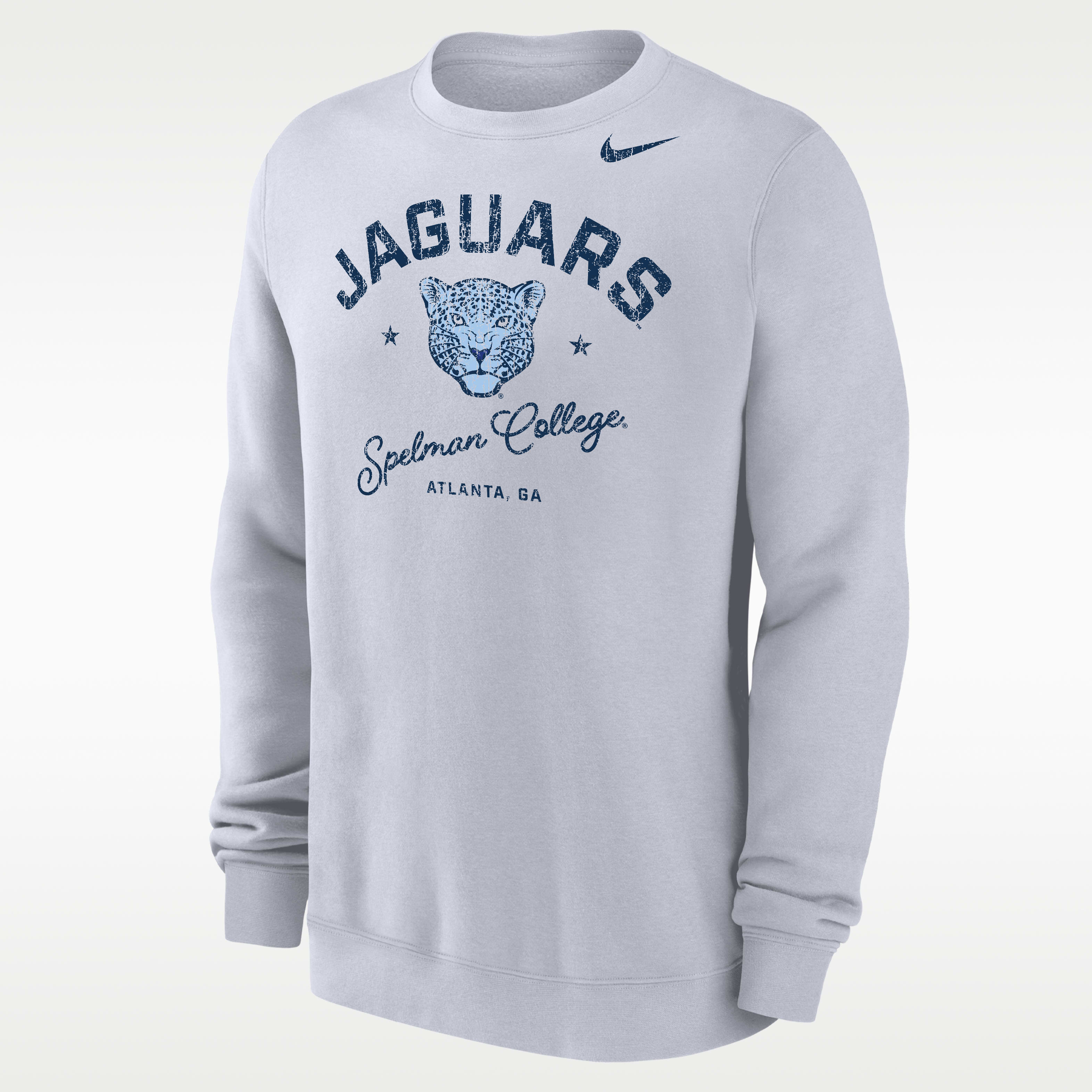 Nike College (Spelman College) Men’s Club Fleece Crew-Neck Sweatshirt