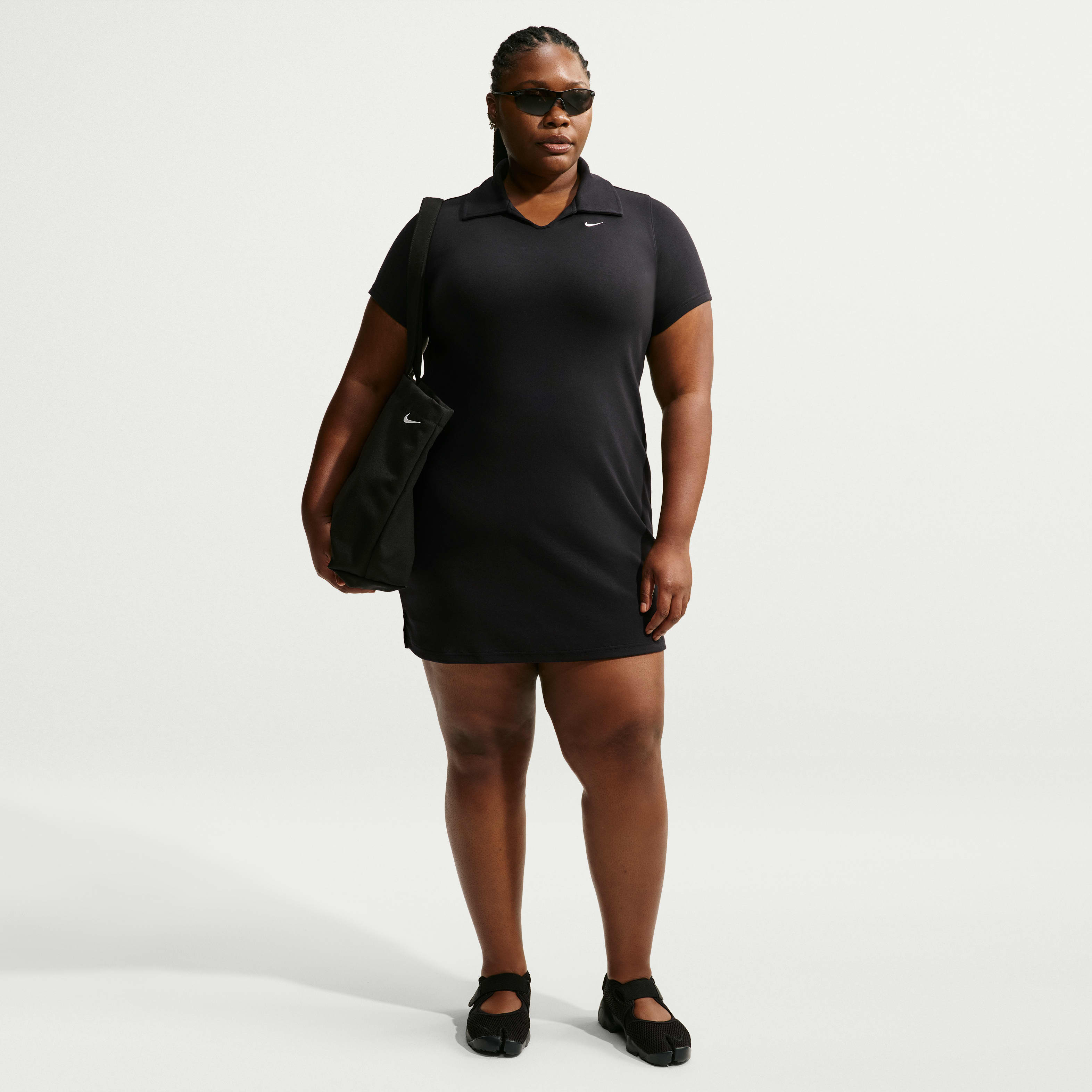 plus size polo shirt dresses Nike Sportswear Chill Knit Women's Slim Dress (Plus Size) The fibers are 50% longer than standard cotton Short A-line polo dress -