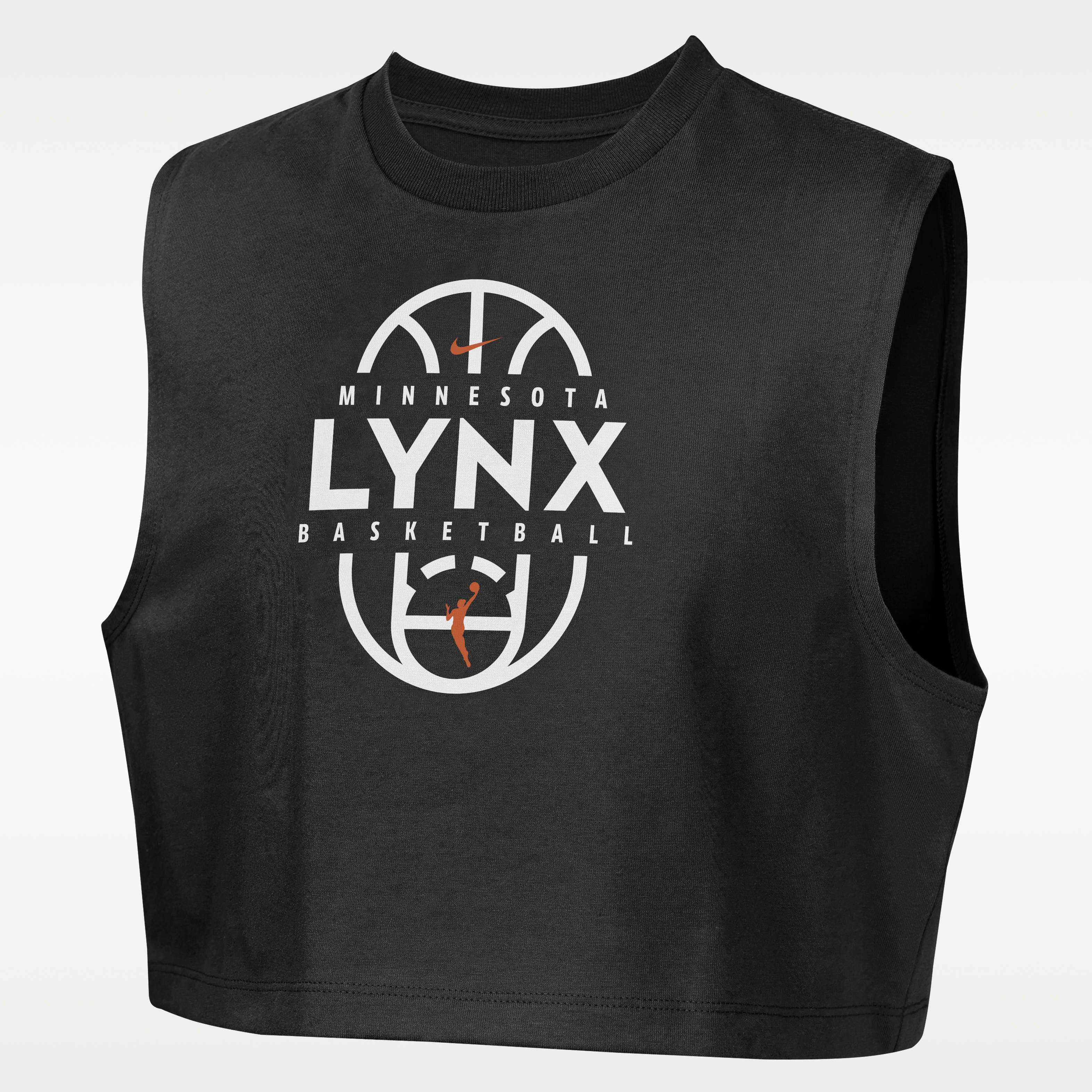Minnesota Lynx Nike Authentics Big Kids' (Girls') Sleeveless Cropped T-Shirt