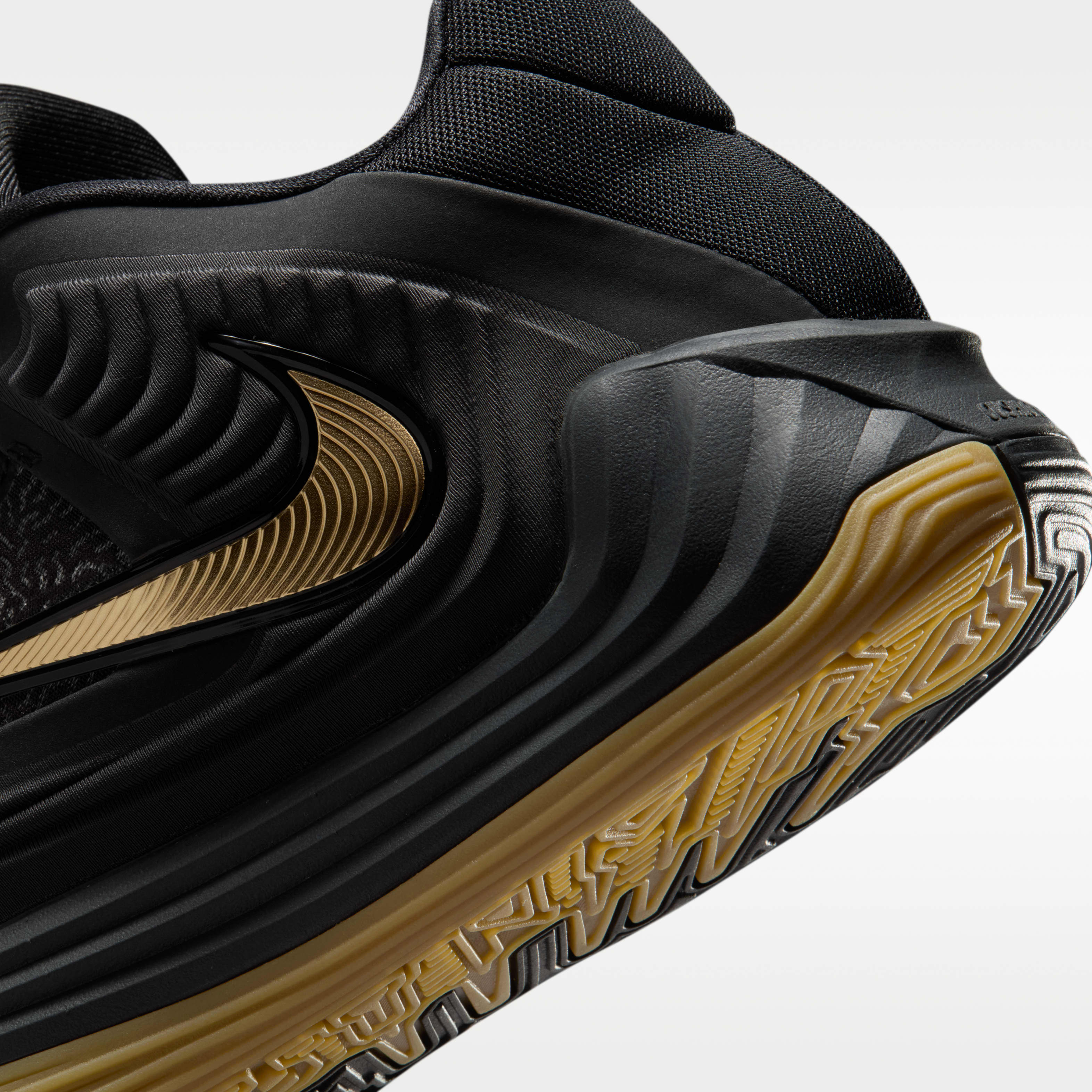 black and gold giannis shoes