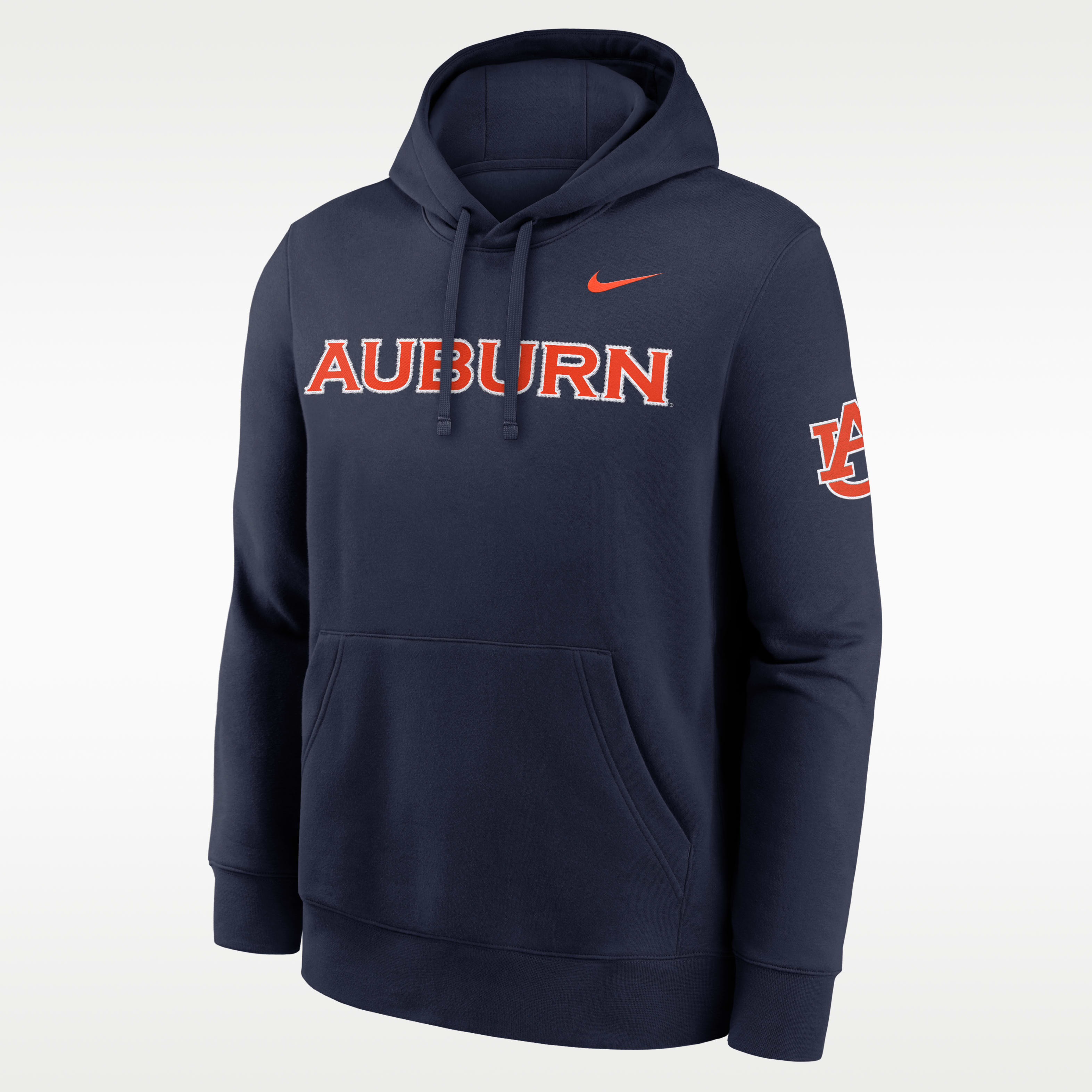 Auburn Sideline Club Men's Nike College Pullover Hoodie