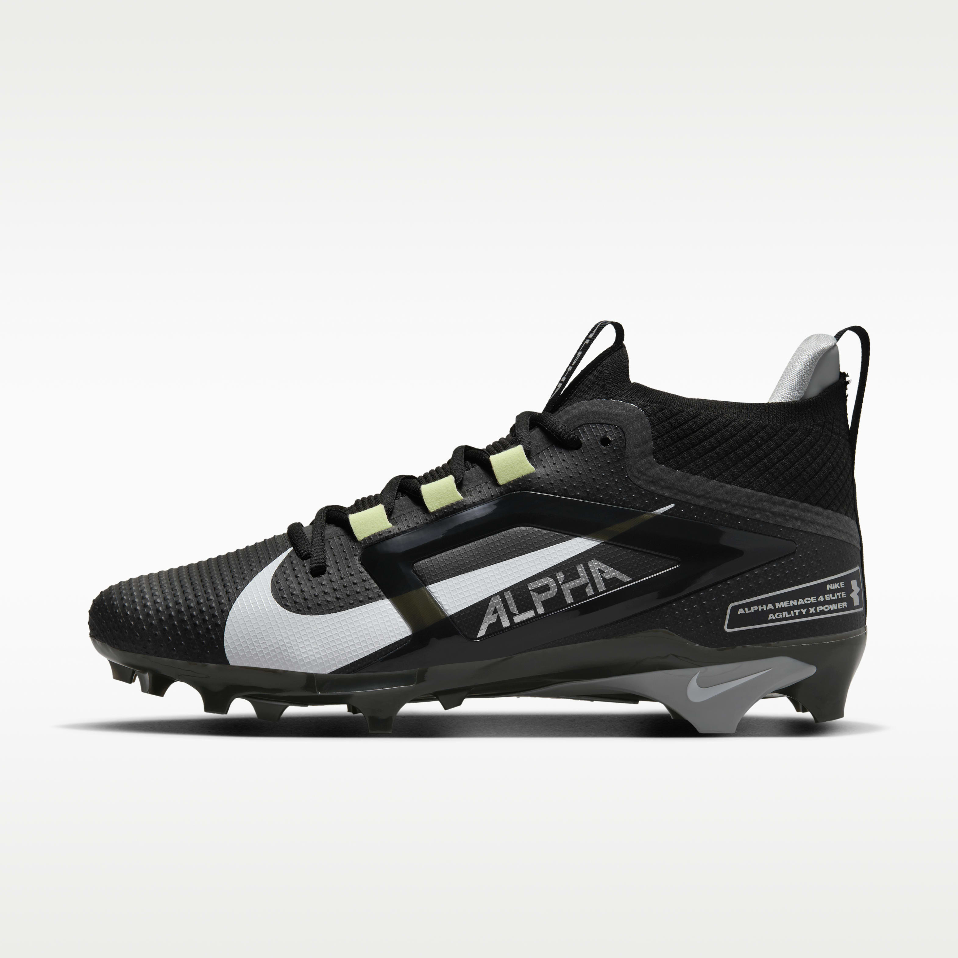 NWOT Nike Alpha Menace 4 Elite Saquon Barkley Football Cleats Men’s Size 9 Amazon.com | Nike Alpha Menace 4 Elite Saquon Barkley  main image 2