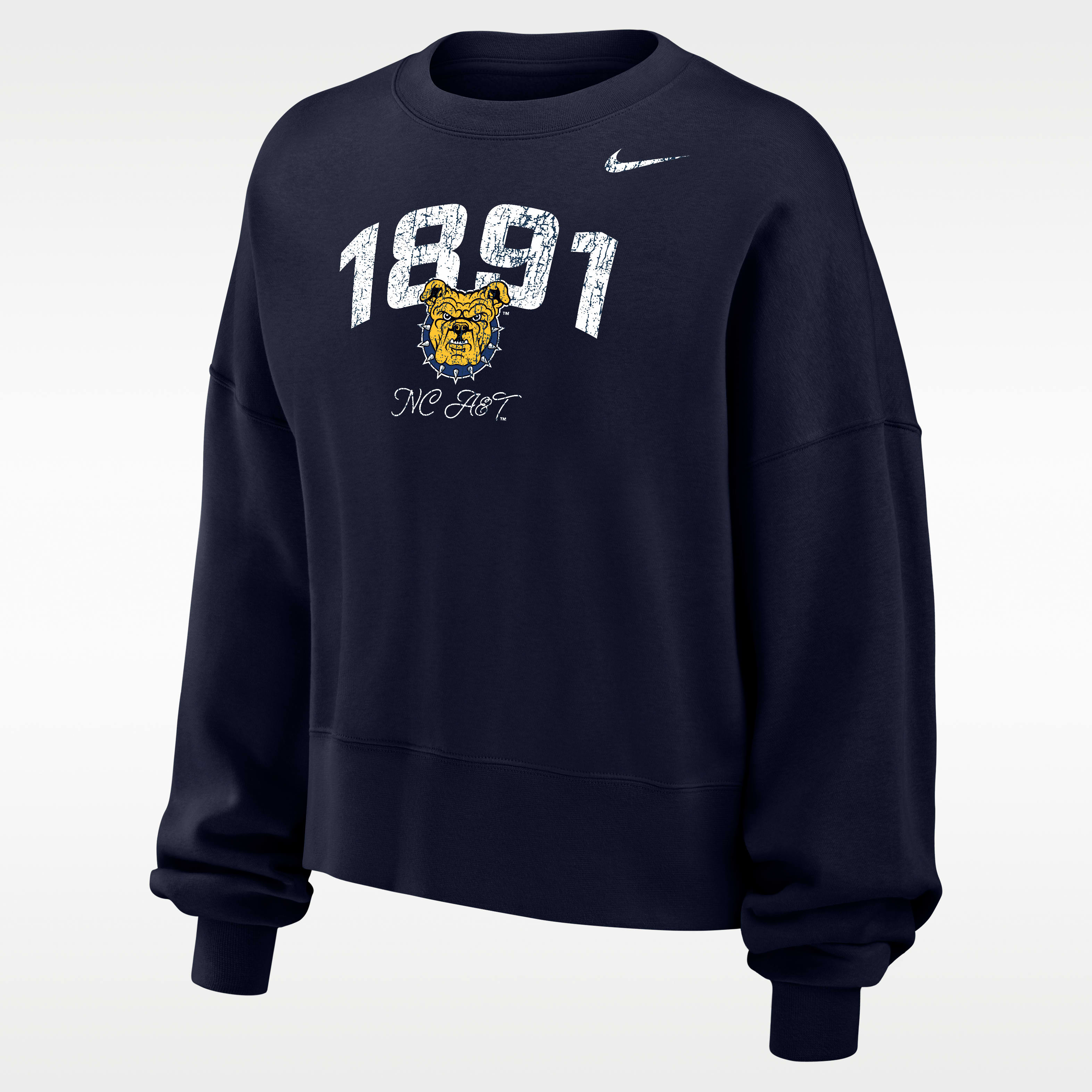Nike College Phoenix Fleece (North Carolina A&T University) Women's Crew-Neck Sweatshirt
