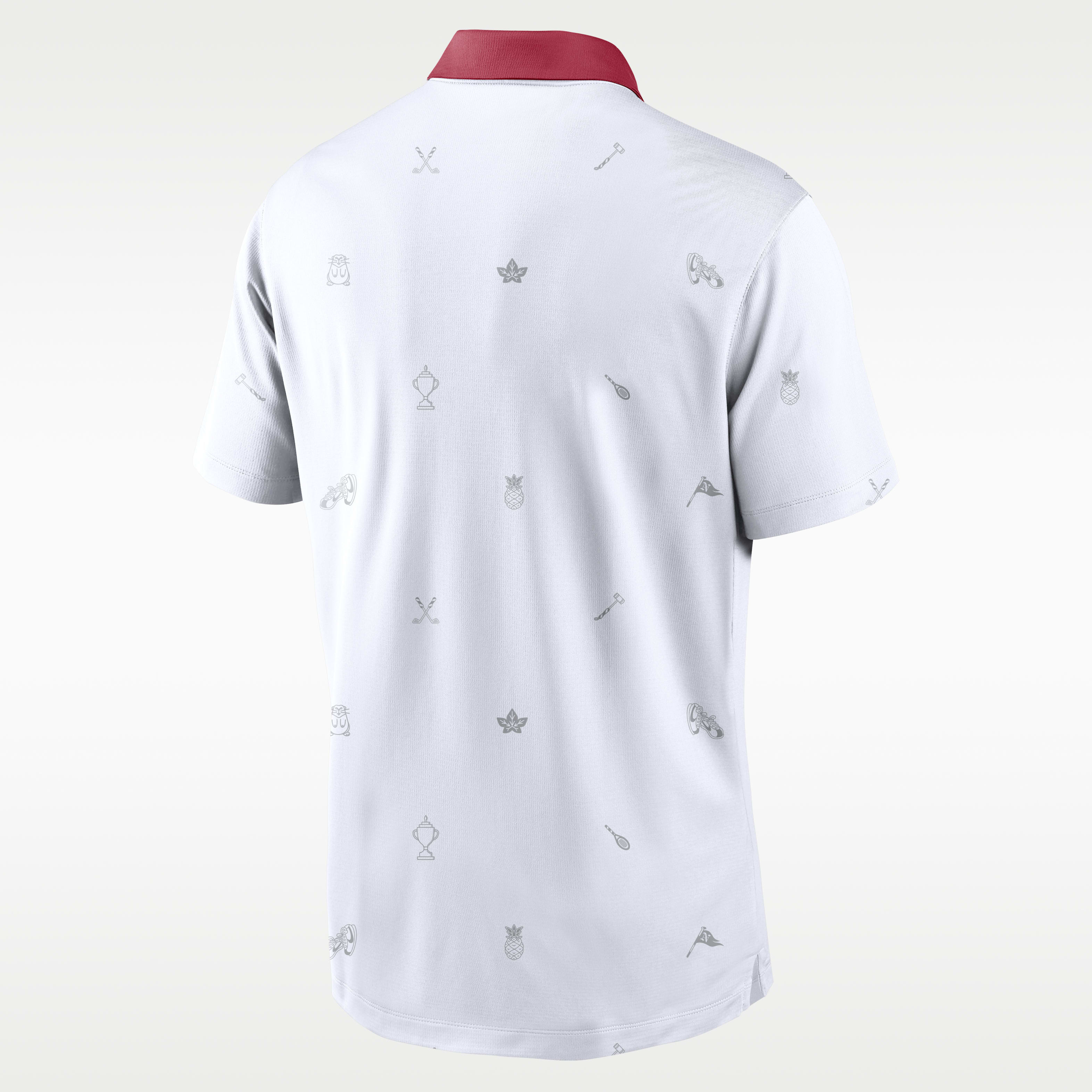 Oklahoma Vapor Pattern Men's Jordan Brand Dri-FIT College Polo