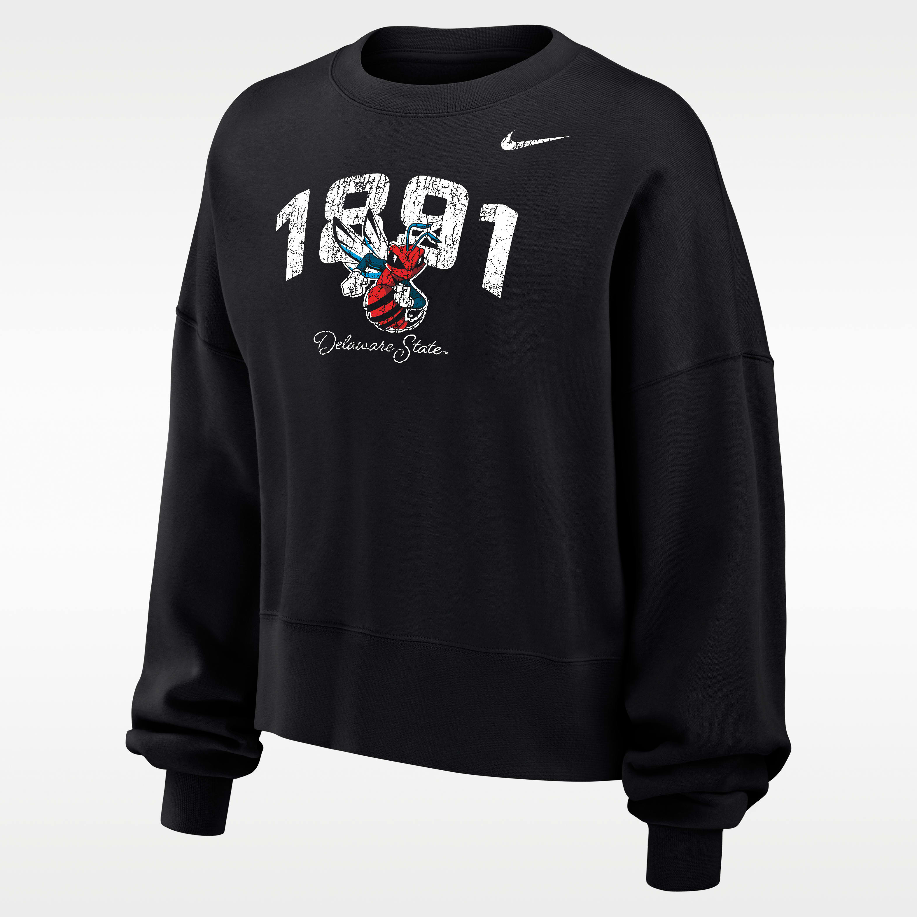 Nike College (Delaware State University) Women's Phoenix Fleece Crew-Neck Sweatshirt