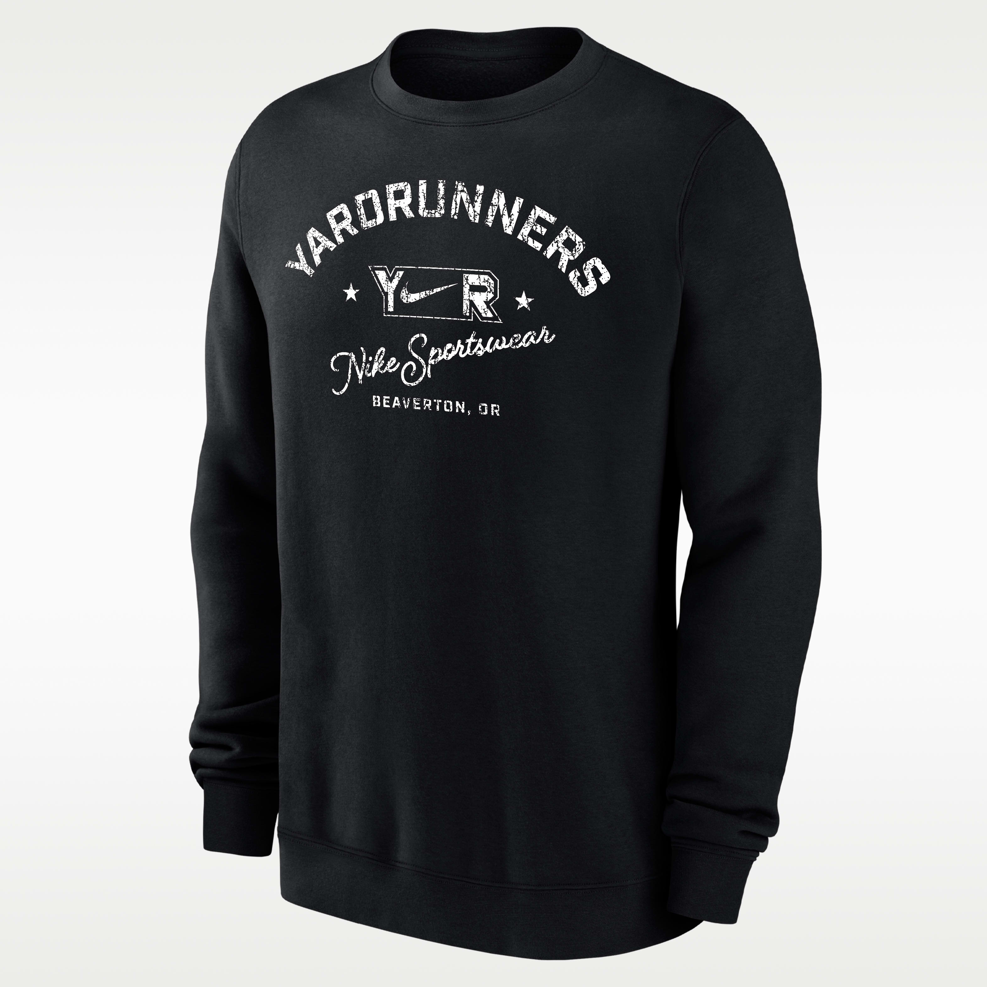 Nike College (Yardrunners) Men’s Club Fleece Crew-Neck Sweatshirt