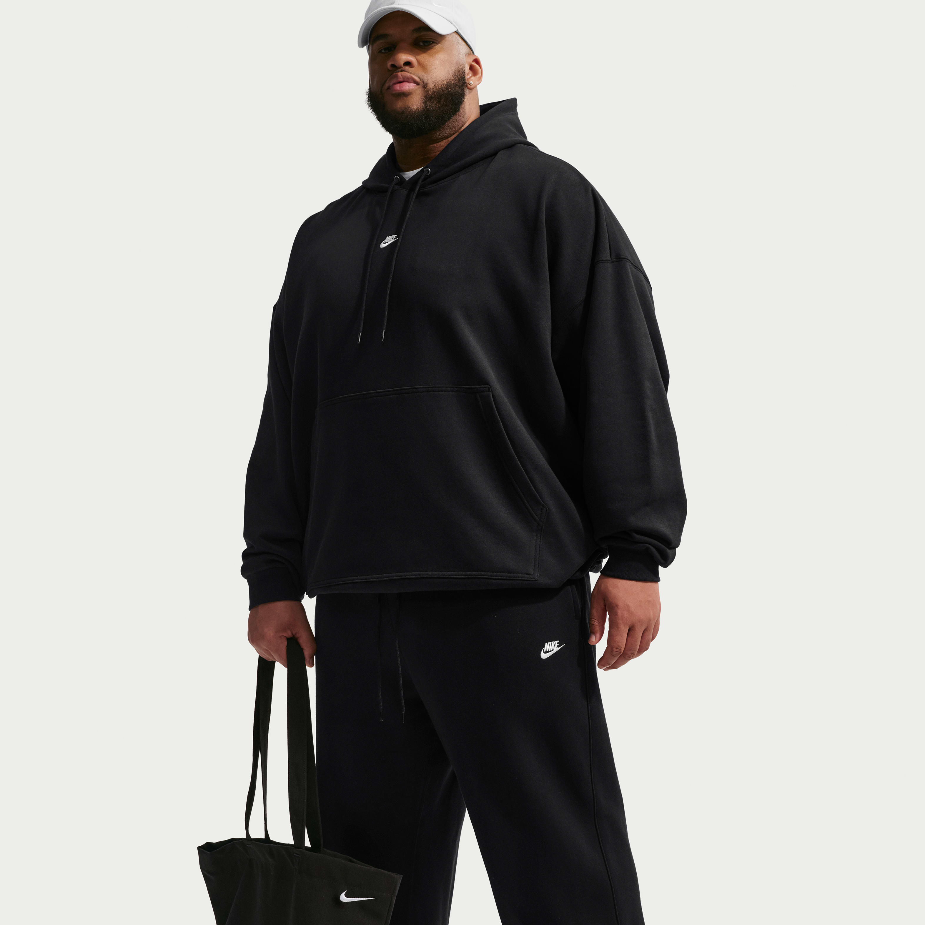 Nike Sportswear Club Men's Oversized French Terry Pullover Hoodie