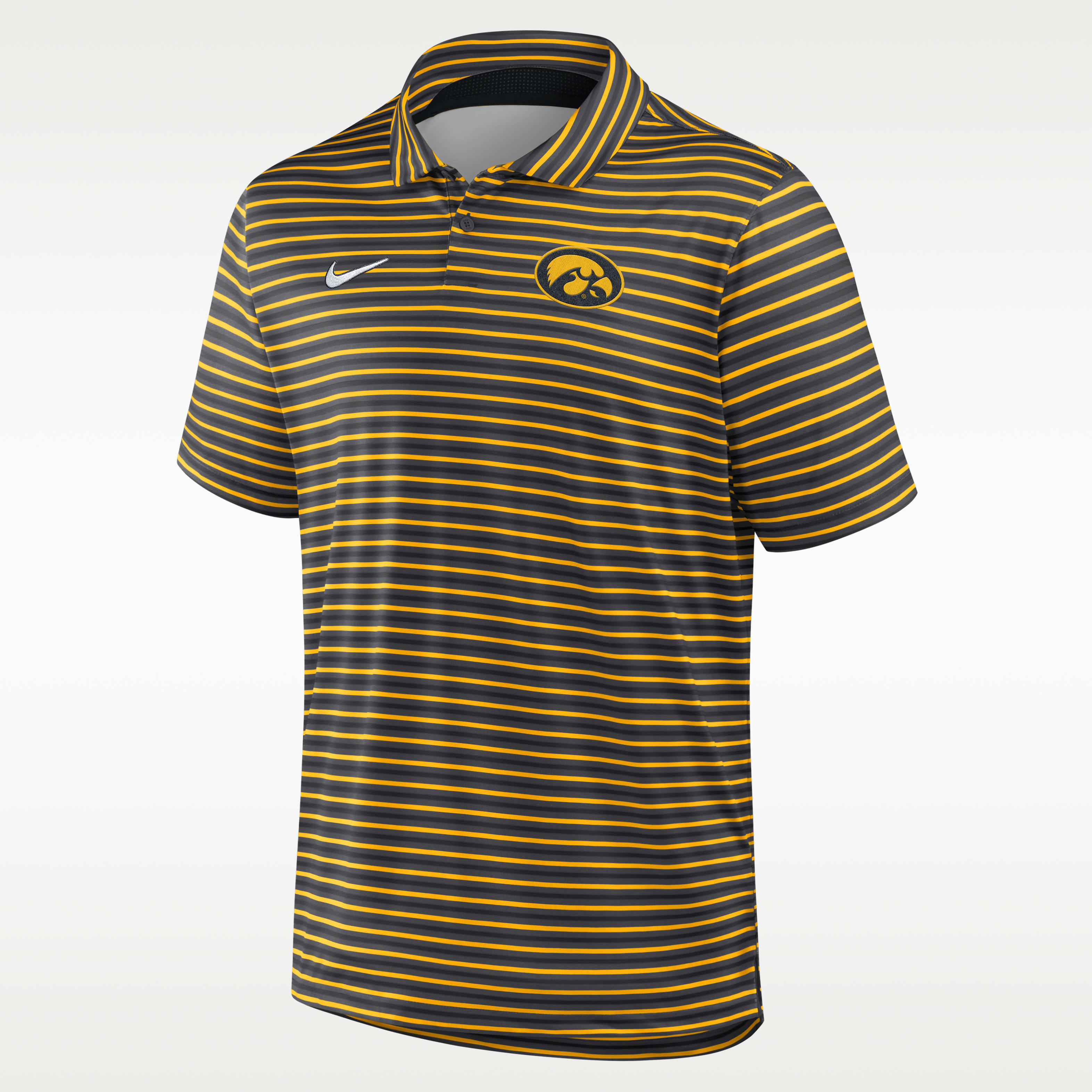 Iowa Tour Stripe Men's Nike Dri-FIT College Polo