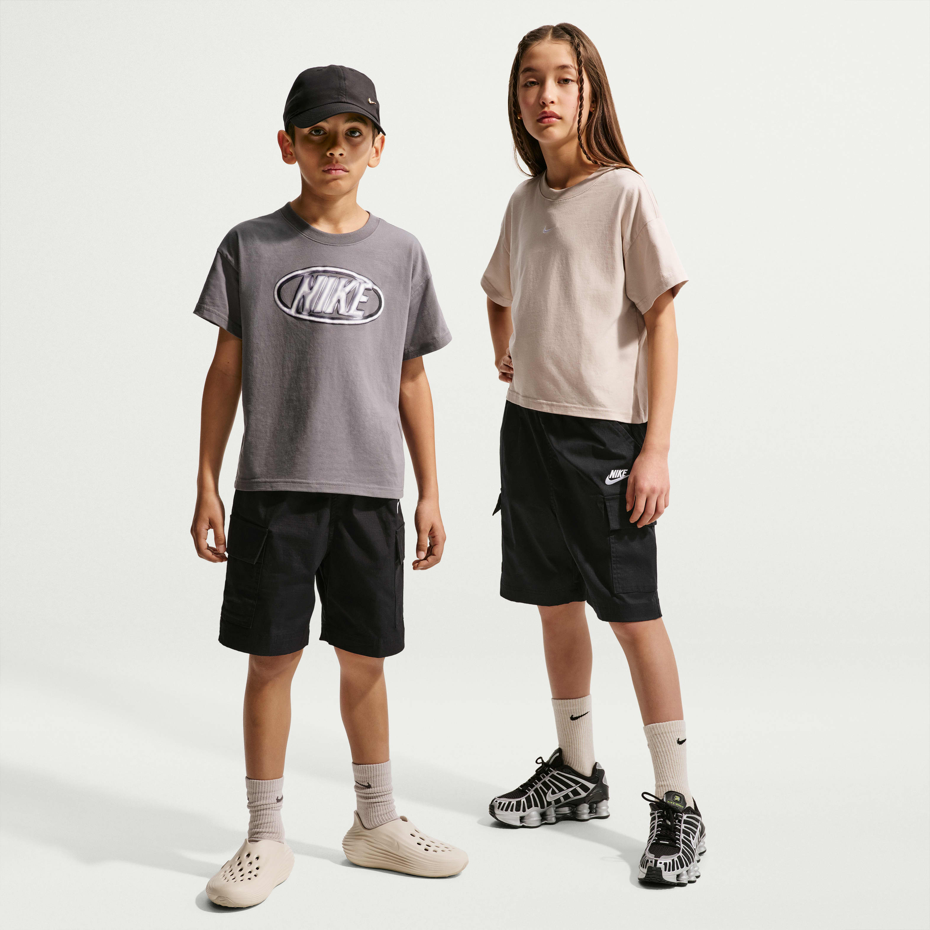 Nike Sportswear Club Big Kids' Woven Cargo Shorts
