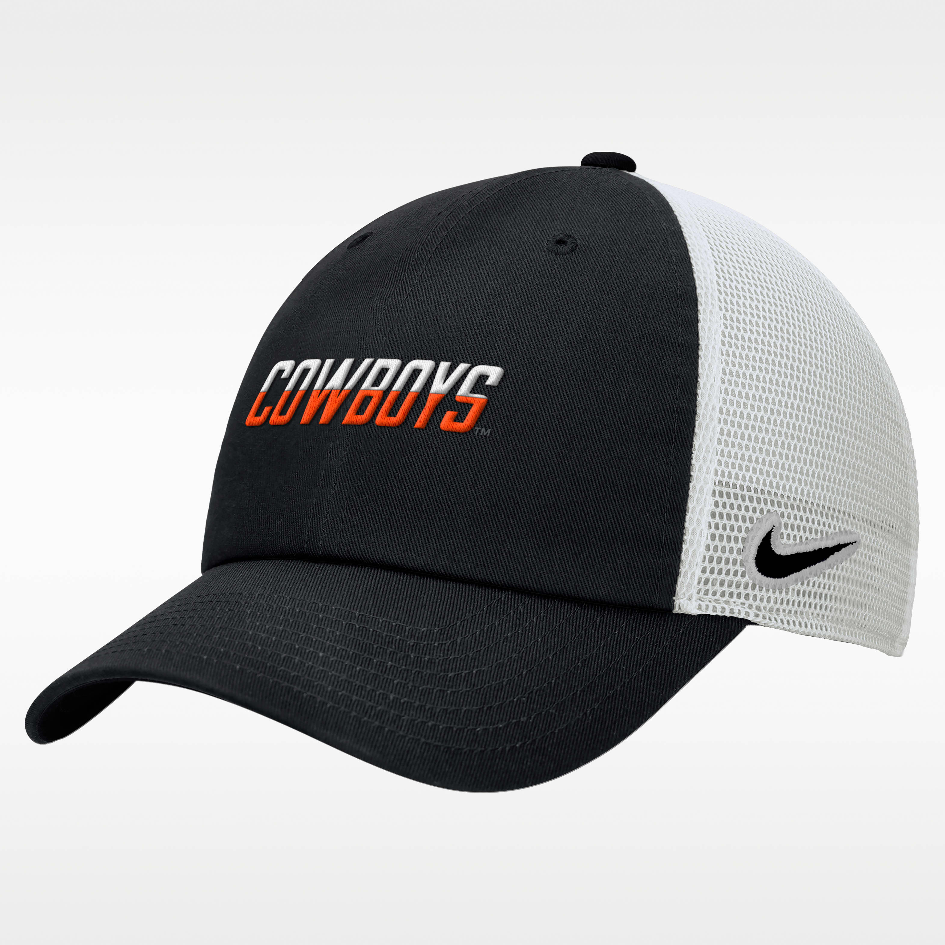 Nike College Club (Oklahoma State University) Unstructured Mesh Back Cap