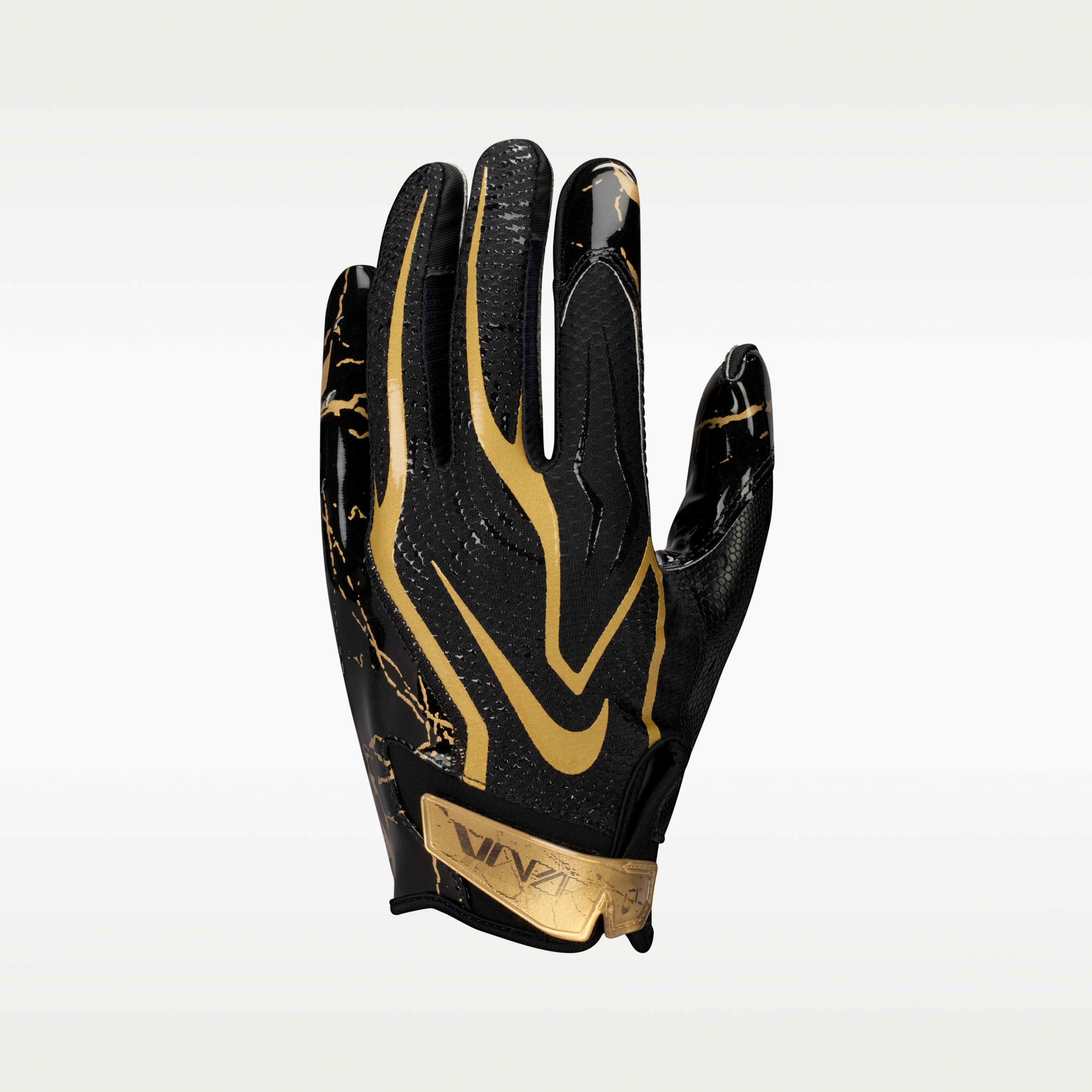 nike vapor jet 5.0 football gloves gold