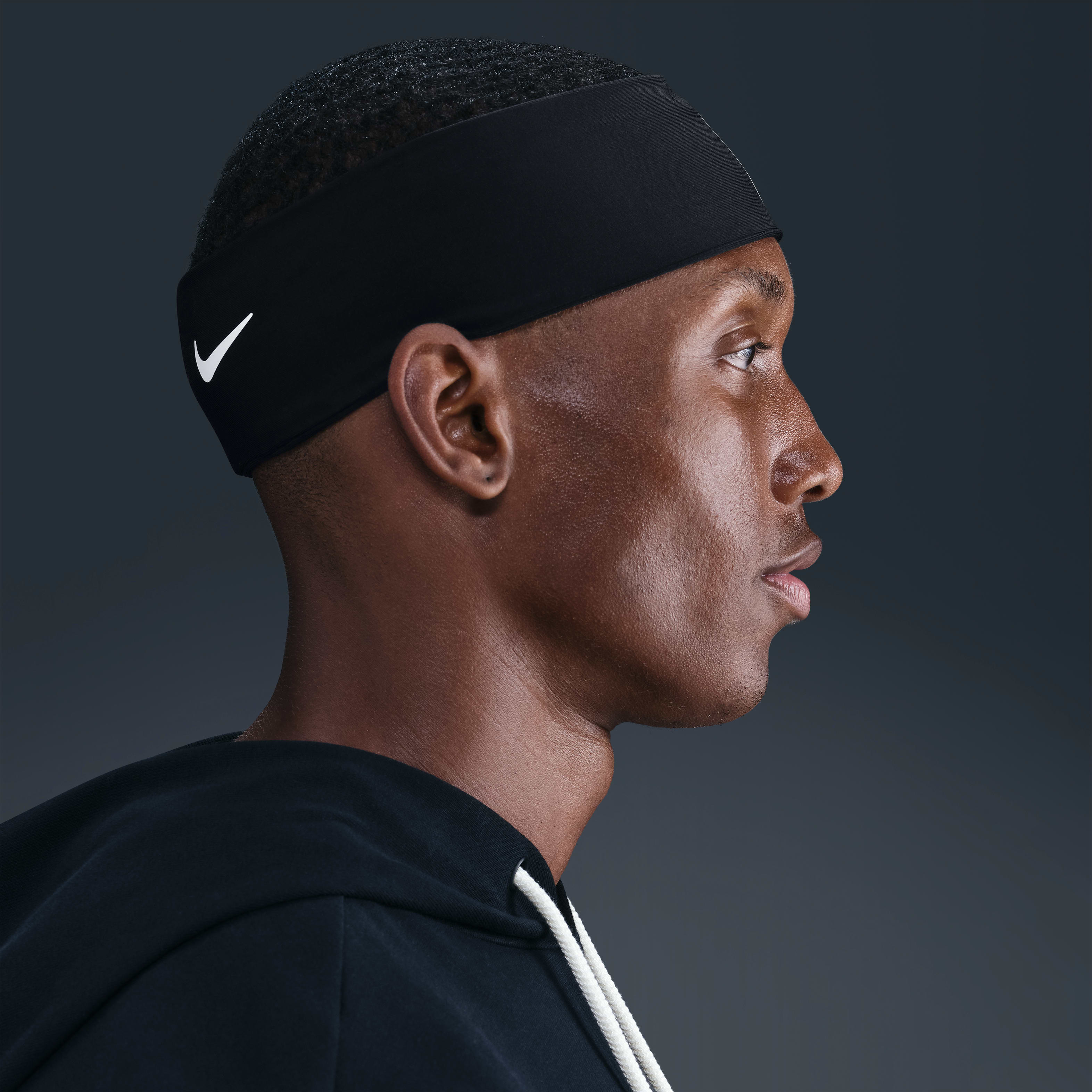 mens black nike headband