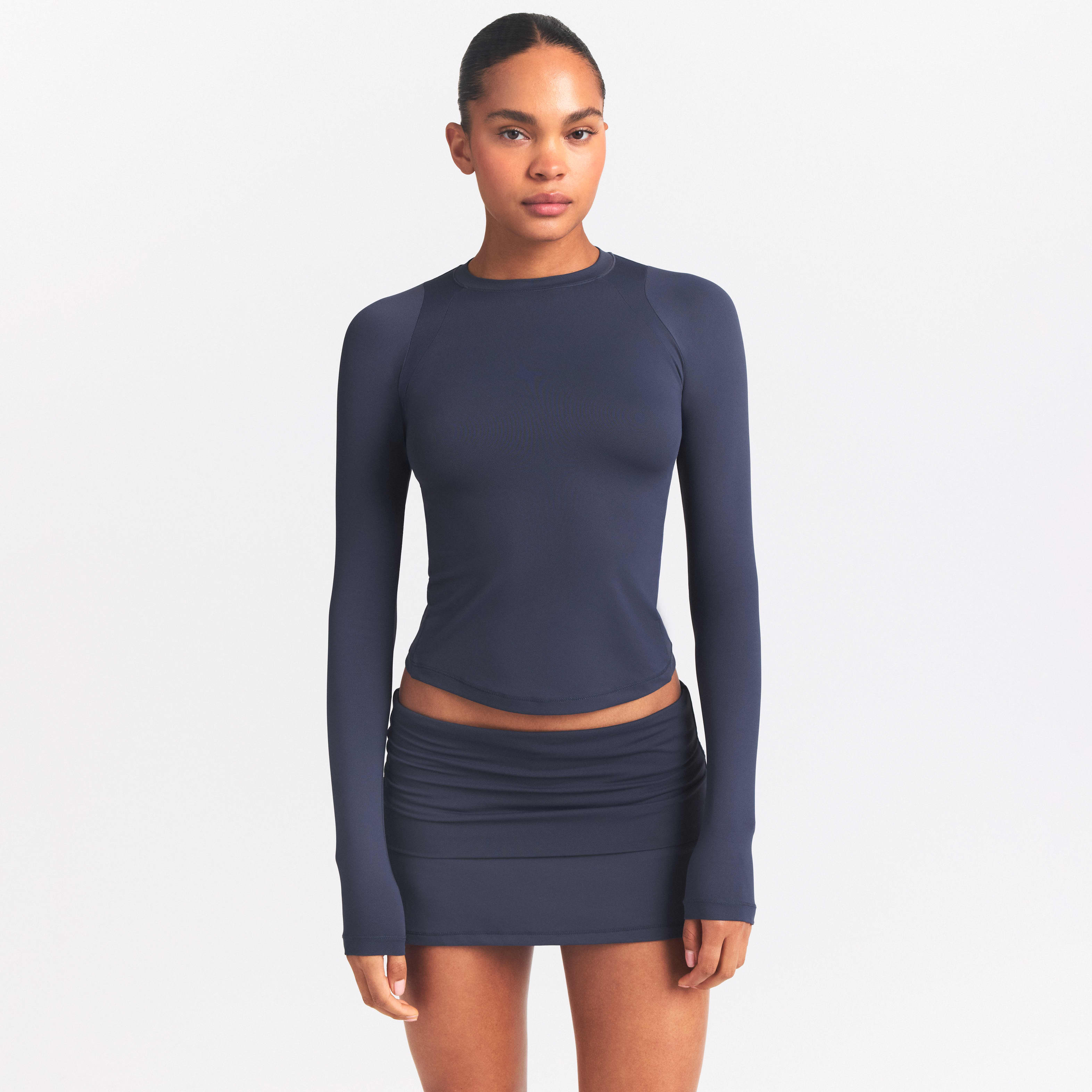 NikeSKIMS Airy Women's Long-Sleeve Crew-Neck Top