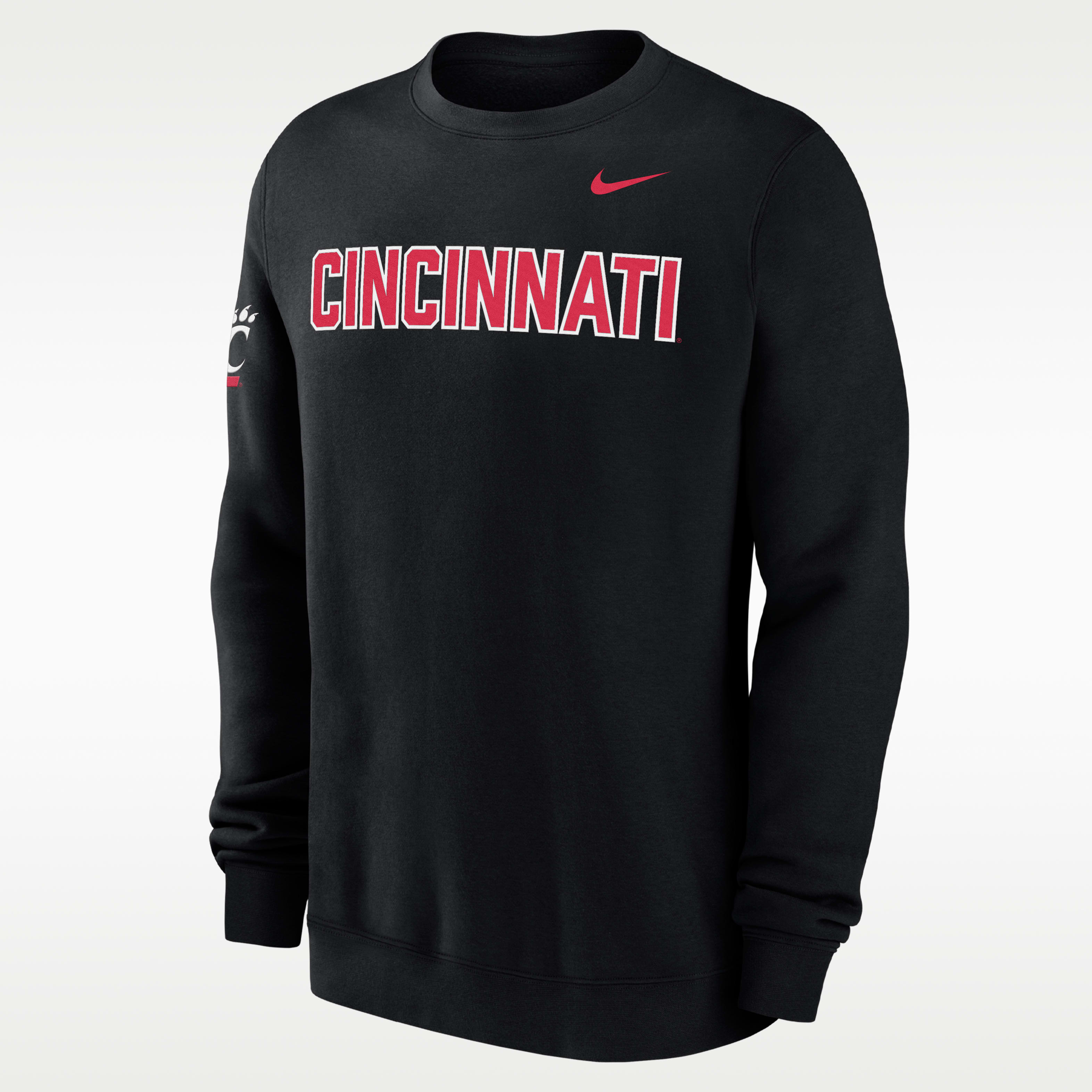 Cincinnati Club Fleece Men's Nike College Crew-Neck Sweatshirt