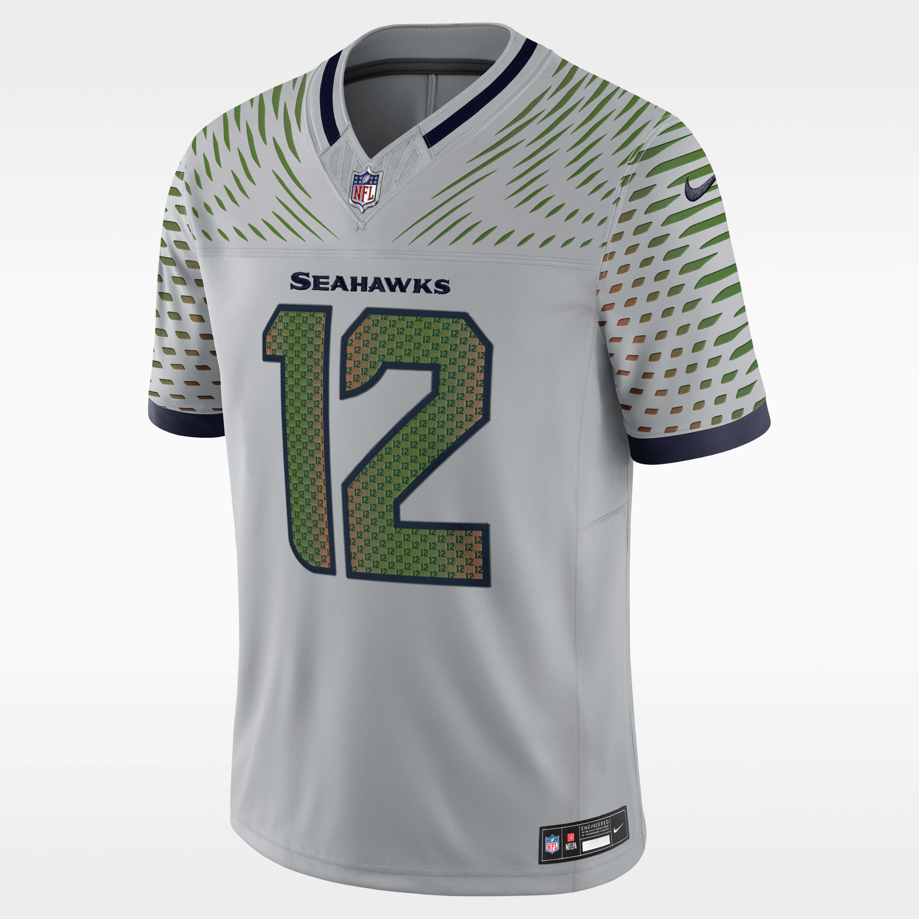 12s Seattle Seahawks Rivalries Collection Men's Nike Dri-FIT NFL Limited Jersey