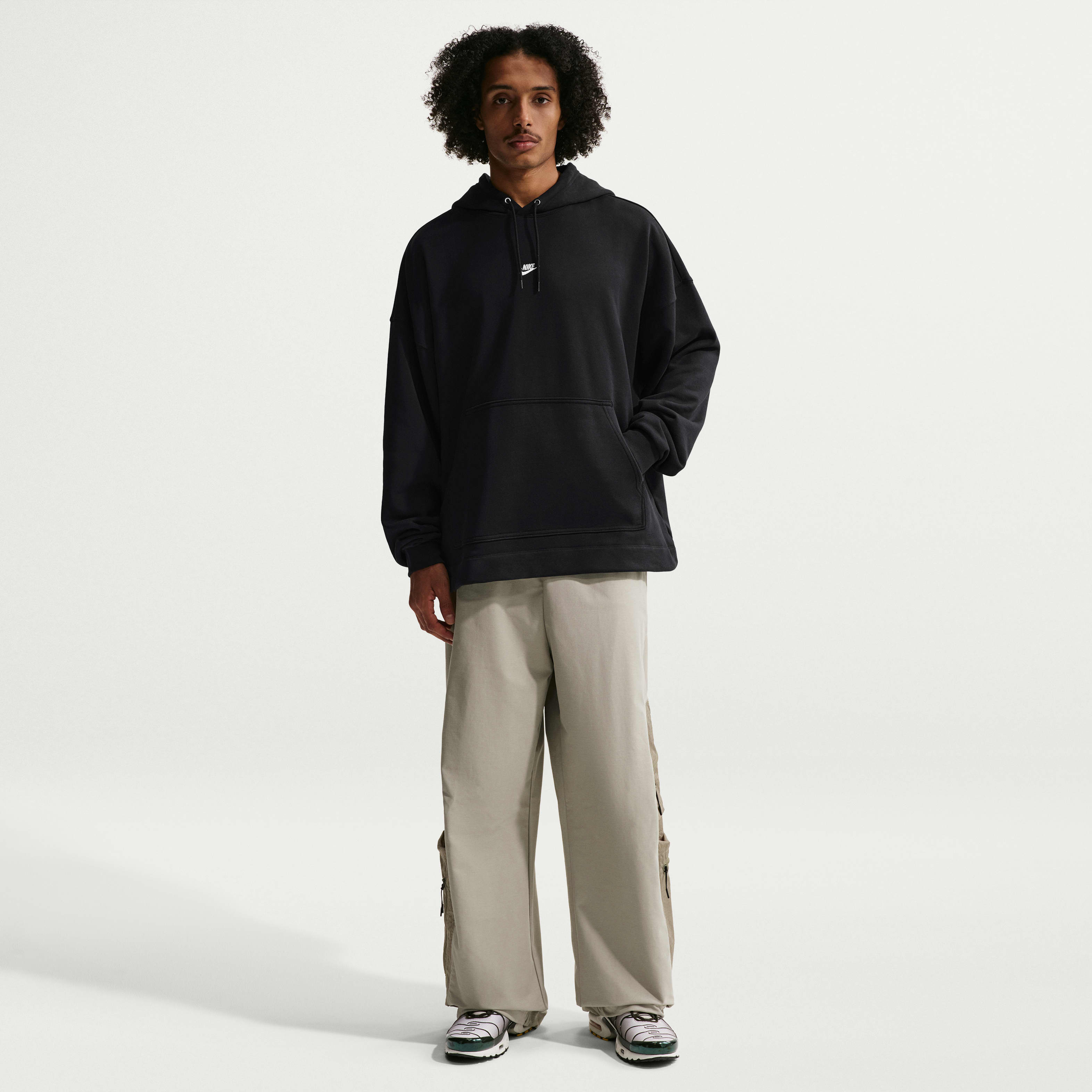 Nike Sportswear Club Men's Oversized French Terry Pullover Hoodie