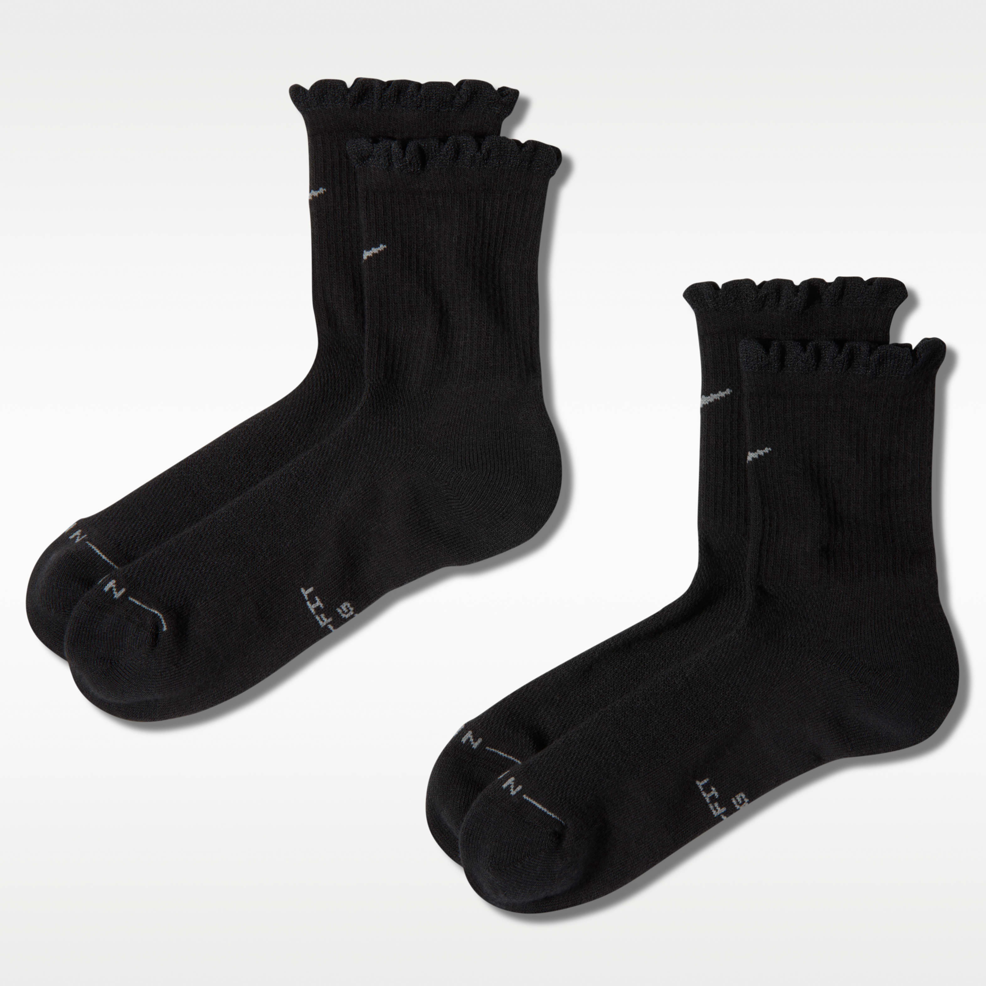 Nike Everyday Elevated Mid-Crew Socks (2 Pairs)