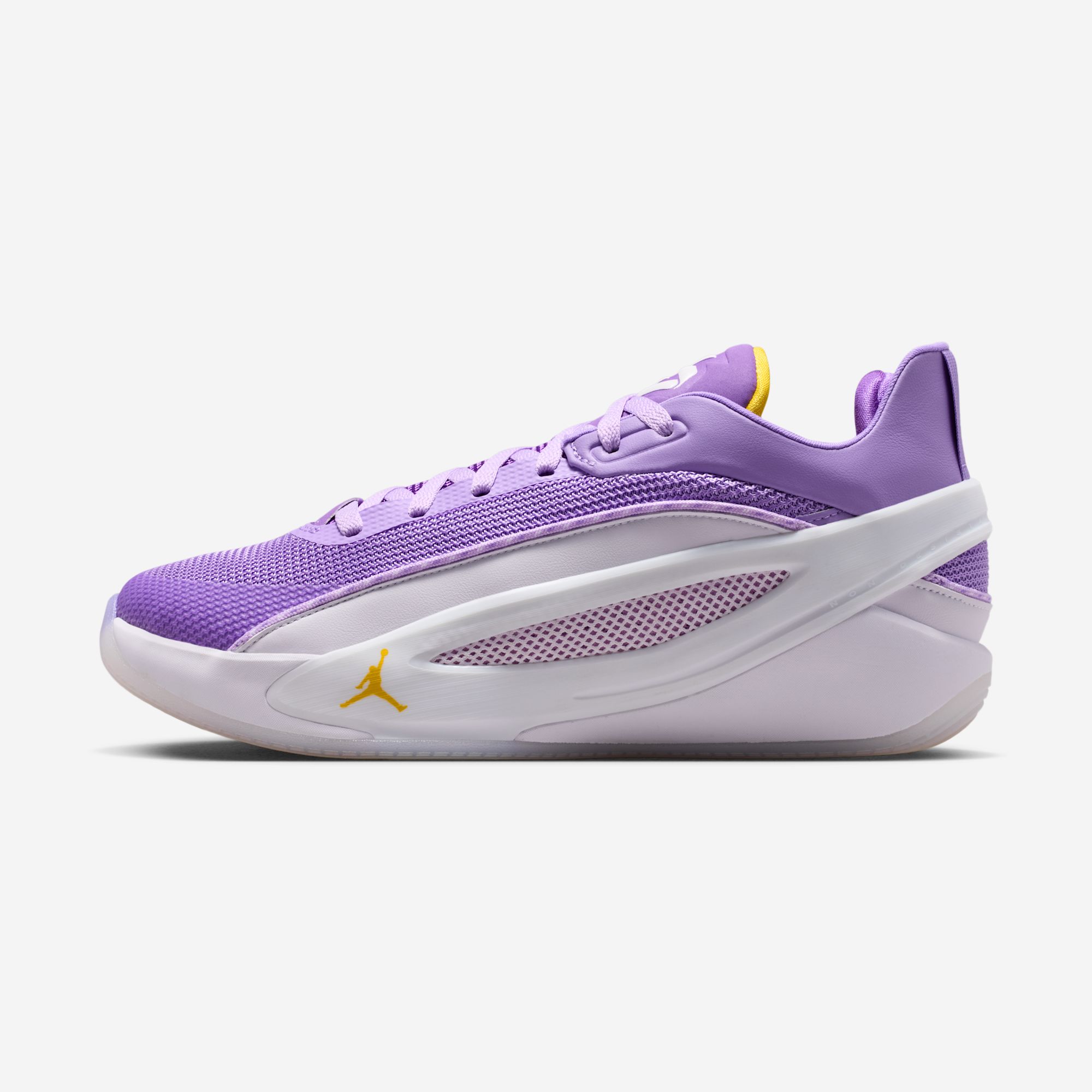 Jordan Luka 5 "Lakers" White/White/Atomic Violet/Wild Berry/Lilac/Tour Yellow