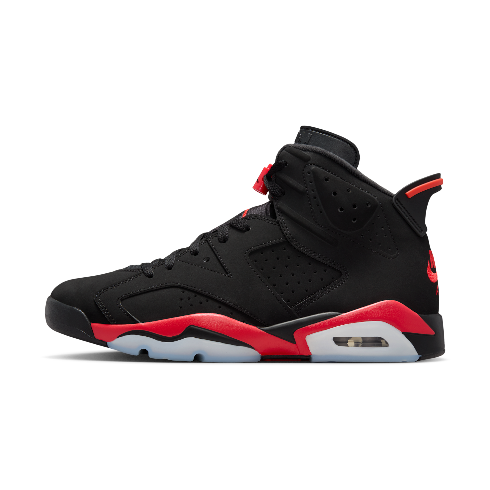 Air Jordan 6 Retro "Reverse Infrared" Black/Light Crimson