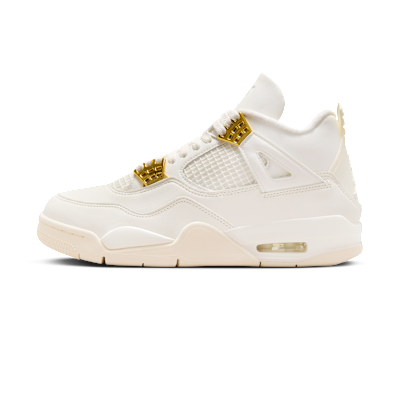 Air Jordan 4 Retro 'White & Gold'