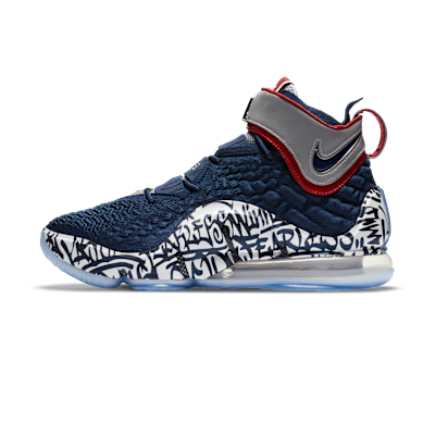 LeBron 17 "Cold Blue"