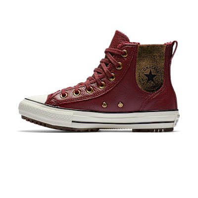 Converse Chuck Taylor All Star Leather and Faux Fur Chelsee