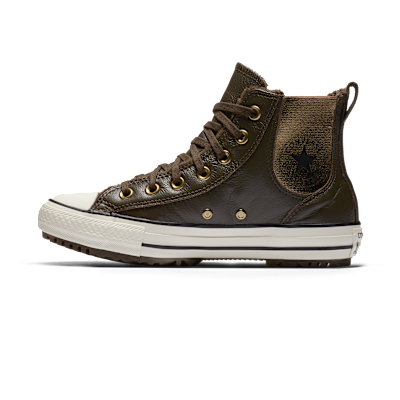Converse Chuck Taylor All Star Leather and Faux Fur Chelsee