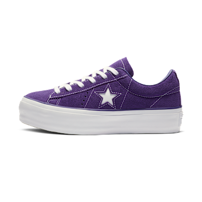 Converse One Star Platform Suede Low Top