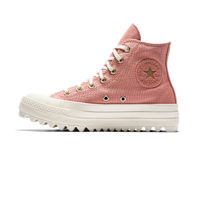 Converse Chuck Taylor All Star Lift Ripple Precious Metal High Top