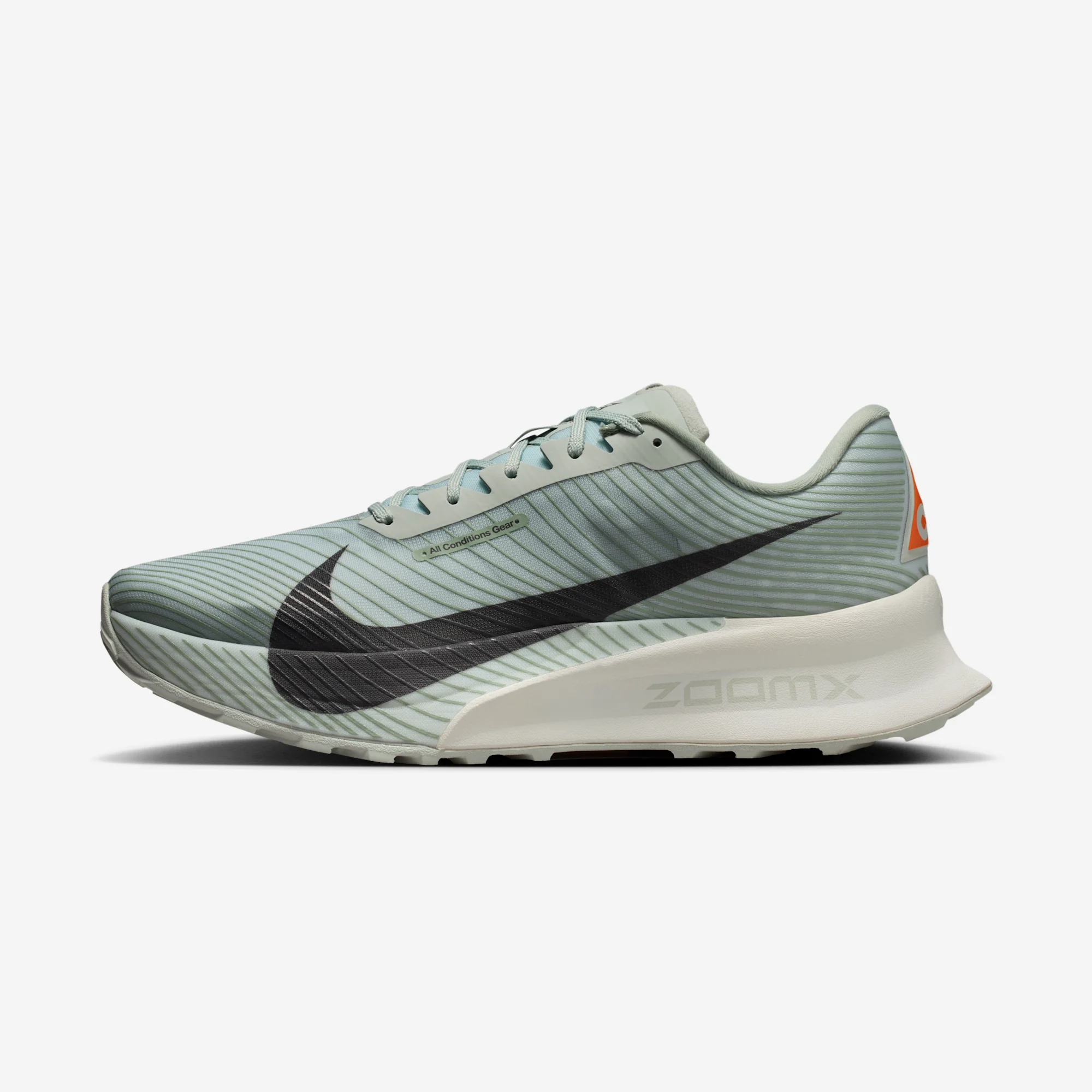 Nike ACG Ultrafly Trail "Light Silver" Light Silver/Anthracite/Jade Horizon/Safety Orange/Summit White