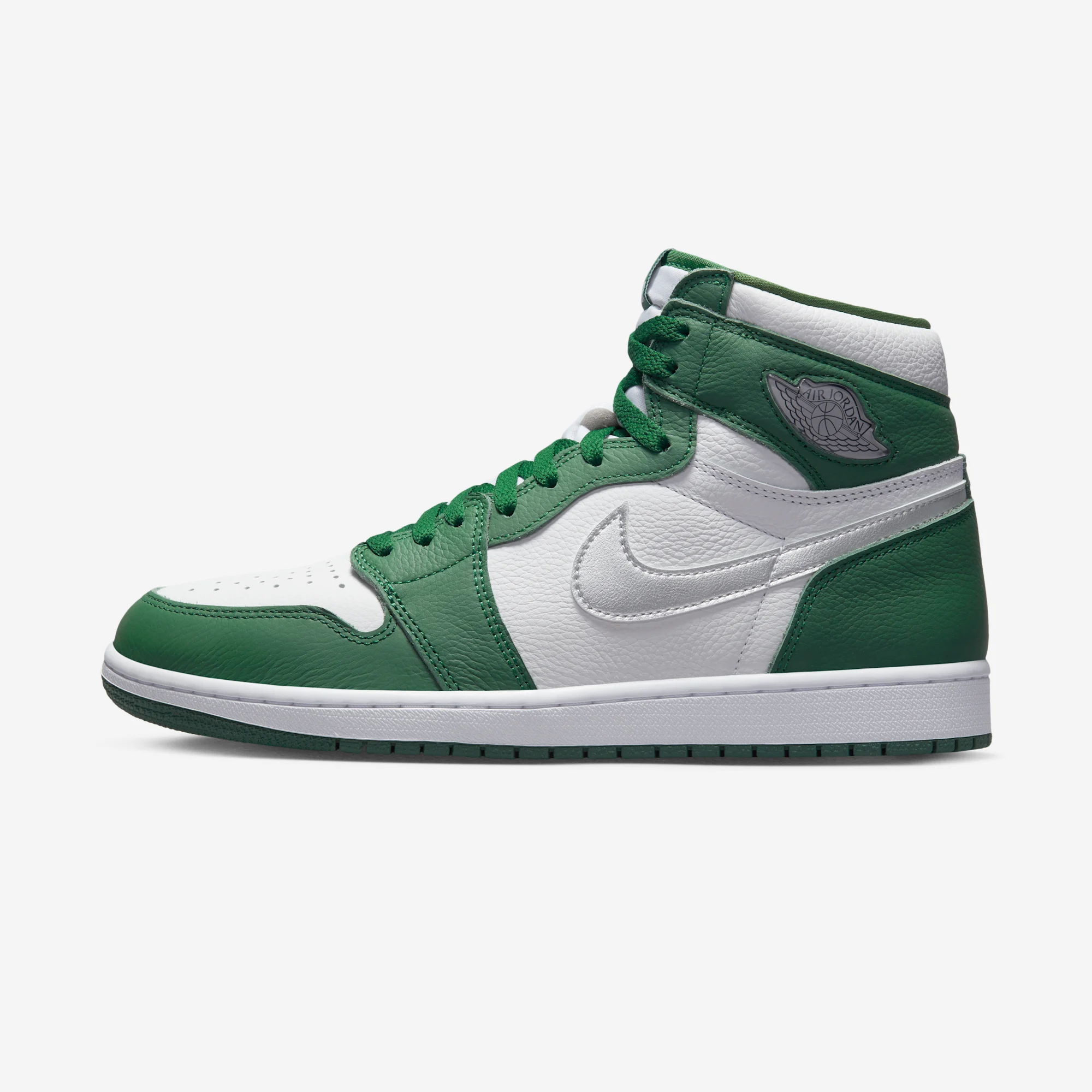 Air Jordan 1 Retro High OG “Gorge Green” 2022 Gorge Green/White/Metallic Silver