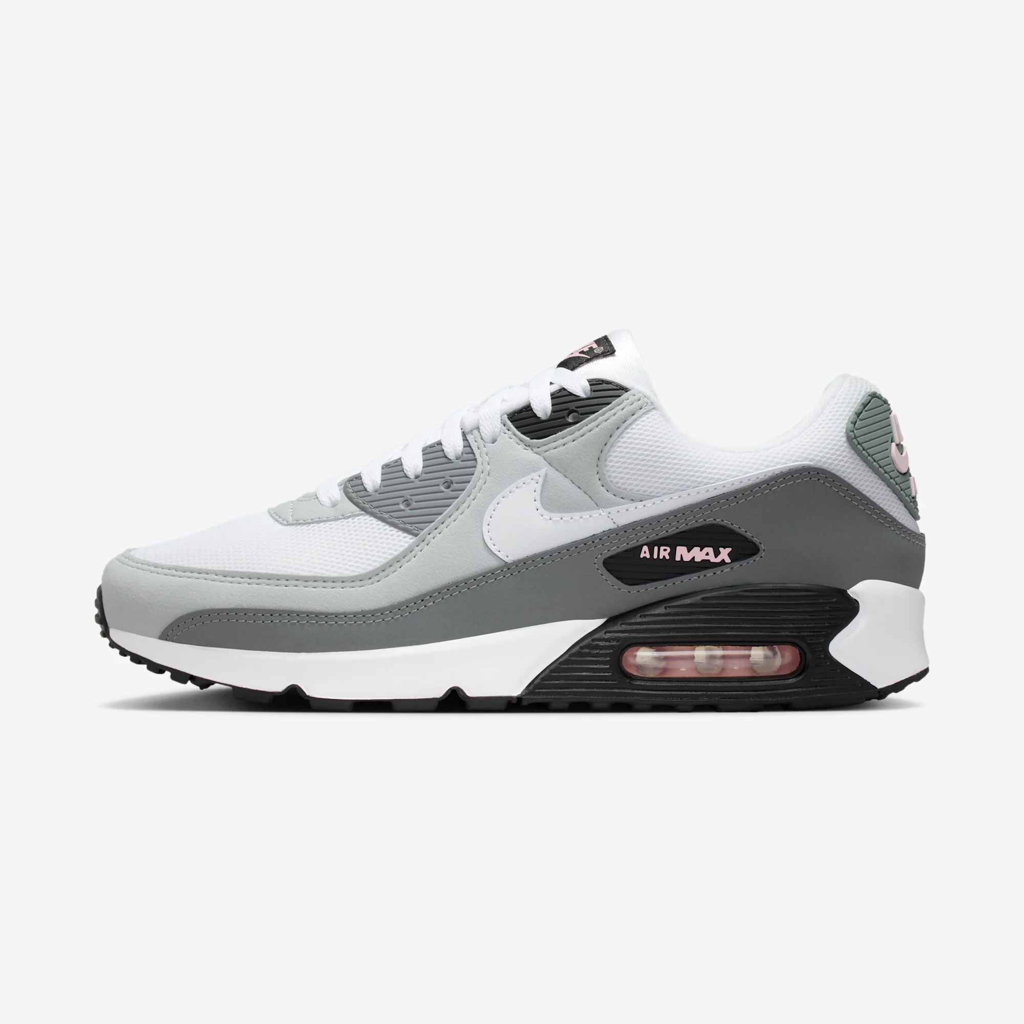 Nike Air Max 90 "Pink Foam" Wolf Grey/White/Pink Foam/Smoke Grey/Anthracite/Black