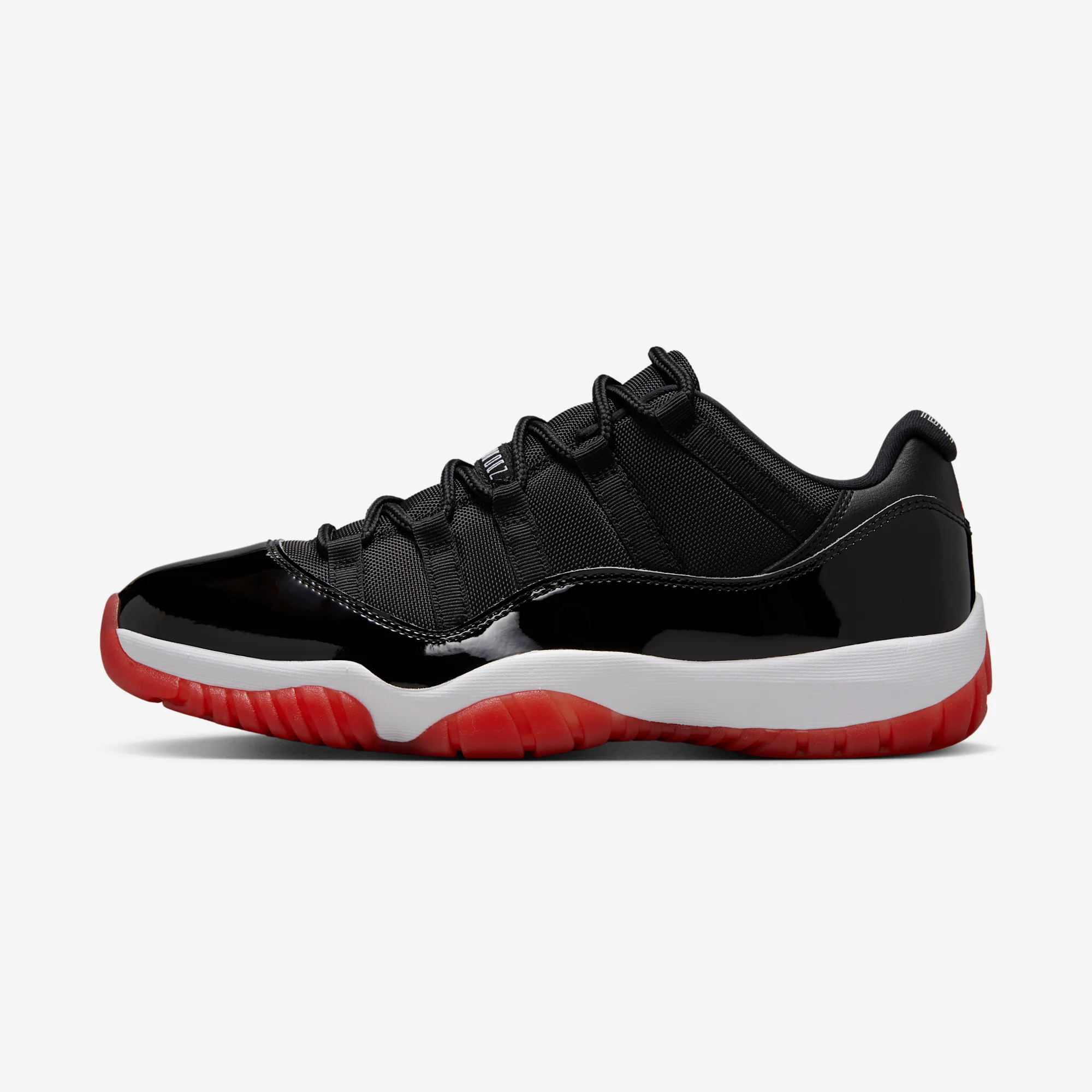 Air Jordan 11 Retro Low "Bred" Black/Varsity Red/White