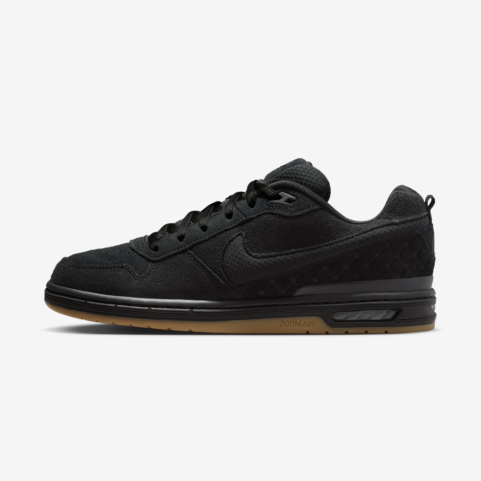 Nike SB Paul Rodriguez Zoom Air Low "Black & Gum" Black/Black/Black/Gum Light Brown/Anthracite
