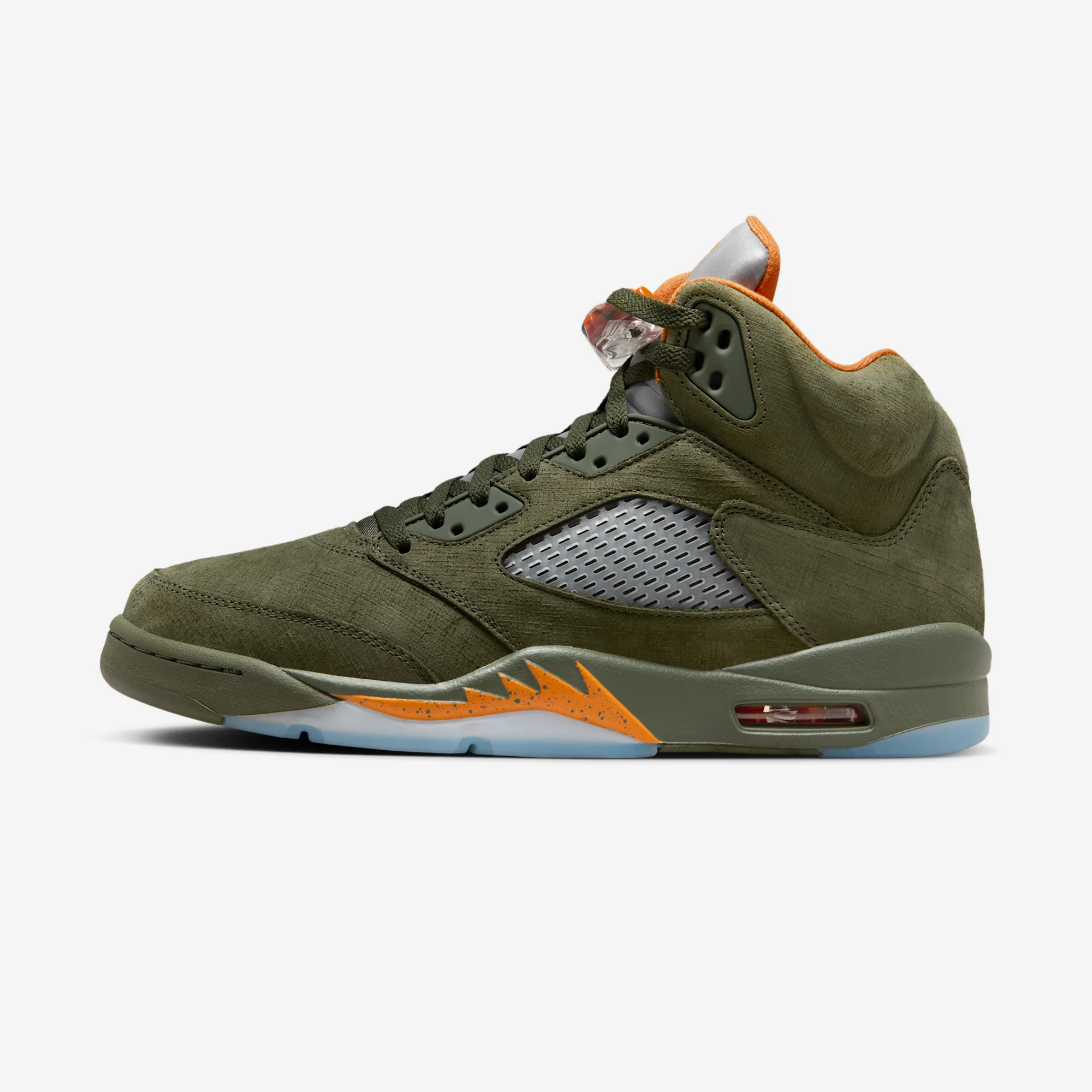 Air Jordan 5 Retro "Olive" 2024 Army Olive/Solar Orange