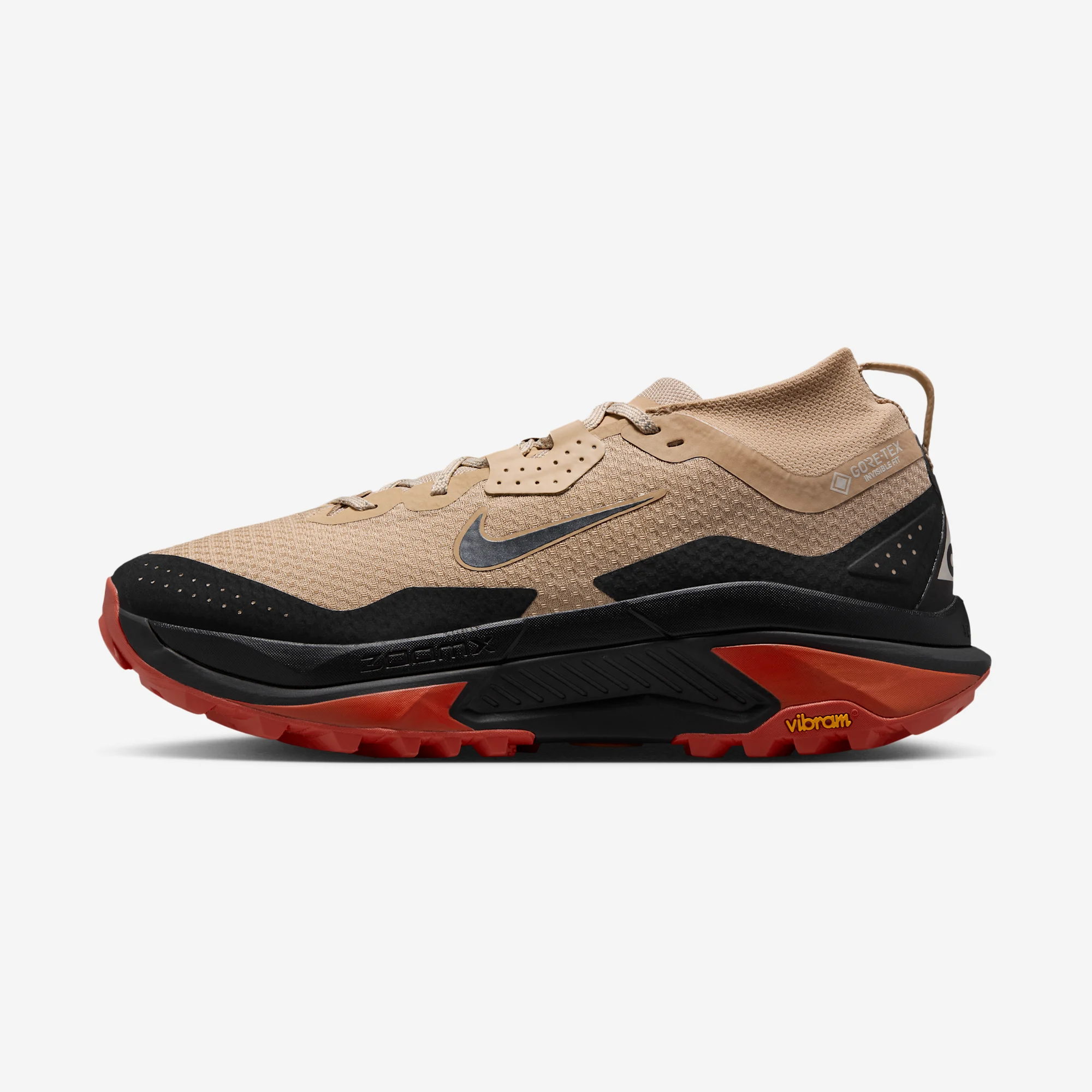 Nike ACG Zegama Trail Gore-Tex "Linen & Black" Linen/Pure Platinum/Black/Light Crimson