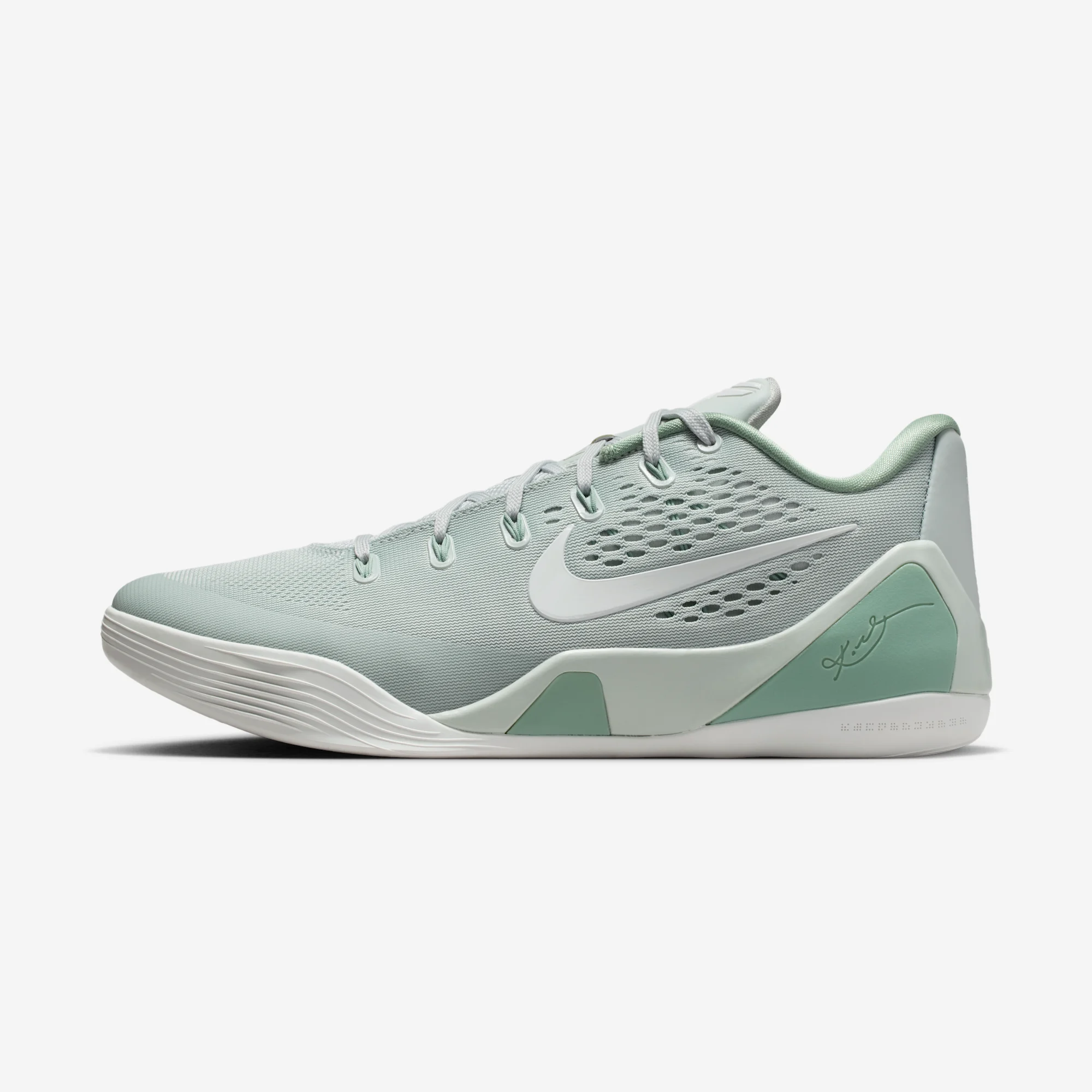 Nike Kobe 9 Elite Low Protro "Light Silver" Light Silver/Steam/Summit White
