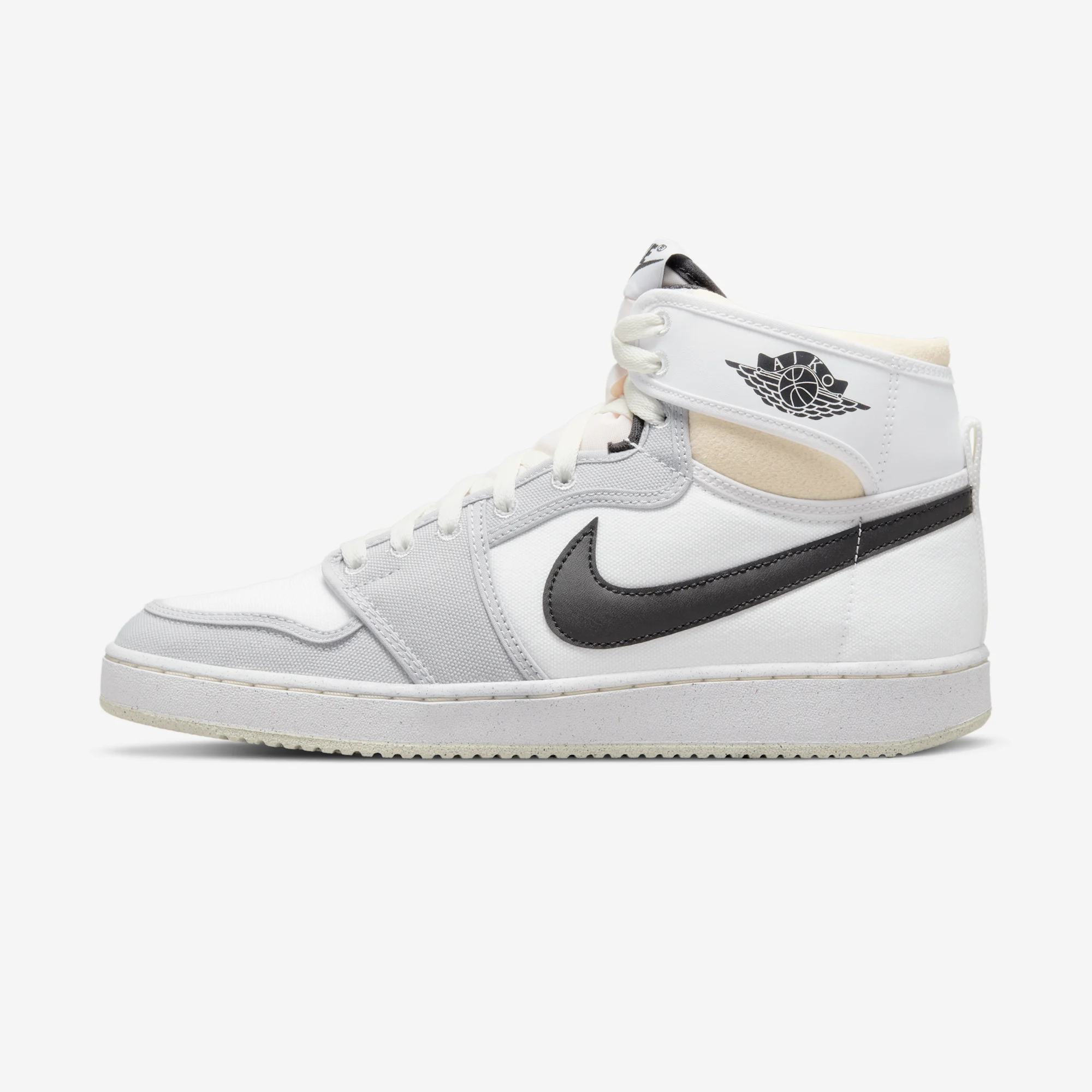 Air Jordan 1 KO "Grey / White" White/Grey Fog/Sail/Black