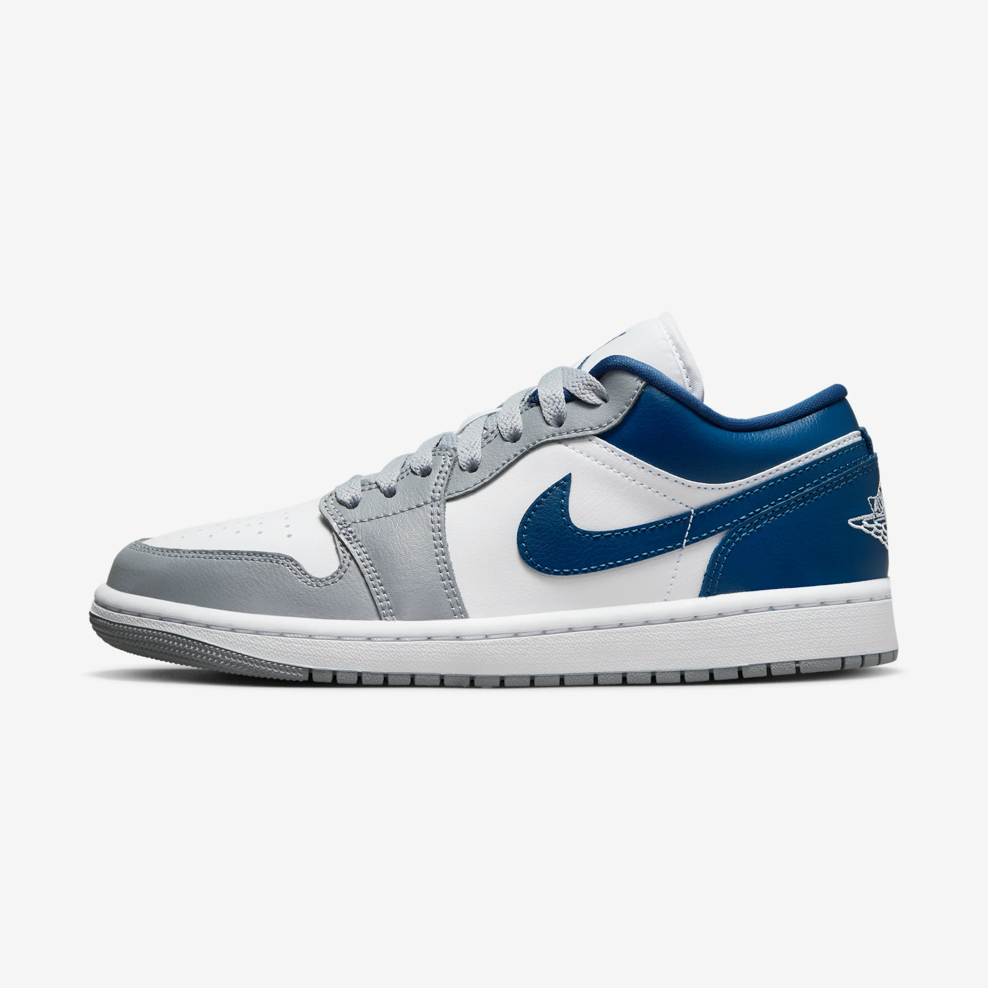 Air Jordan 1 Low "French Blue" Stealth/White/French Blue