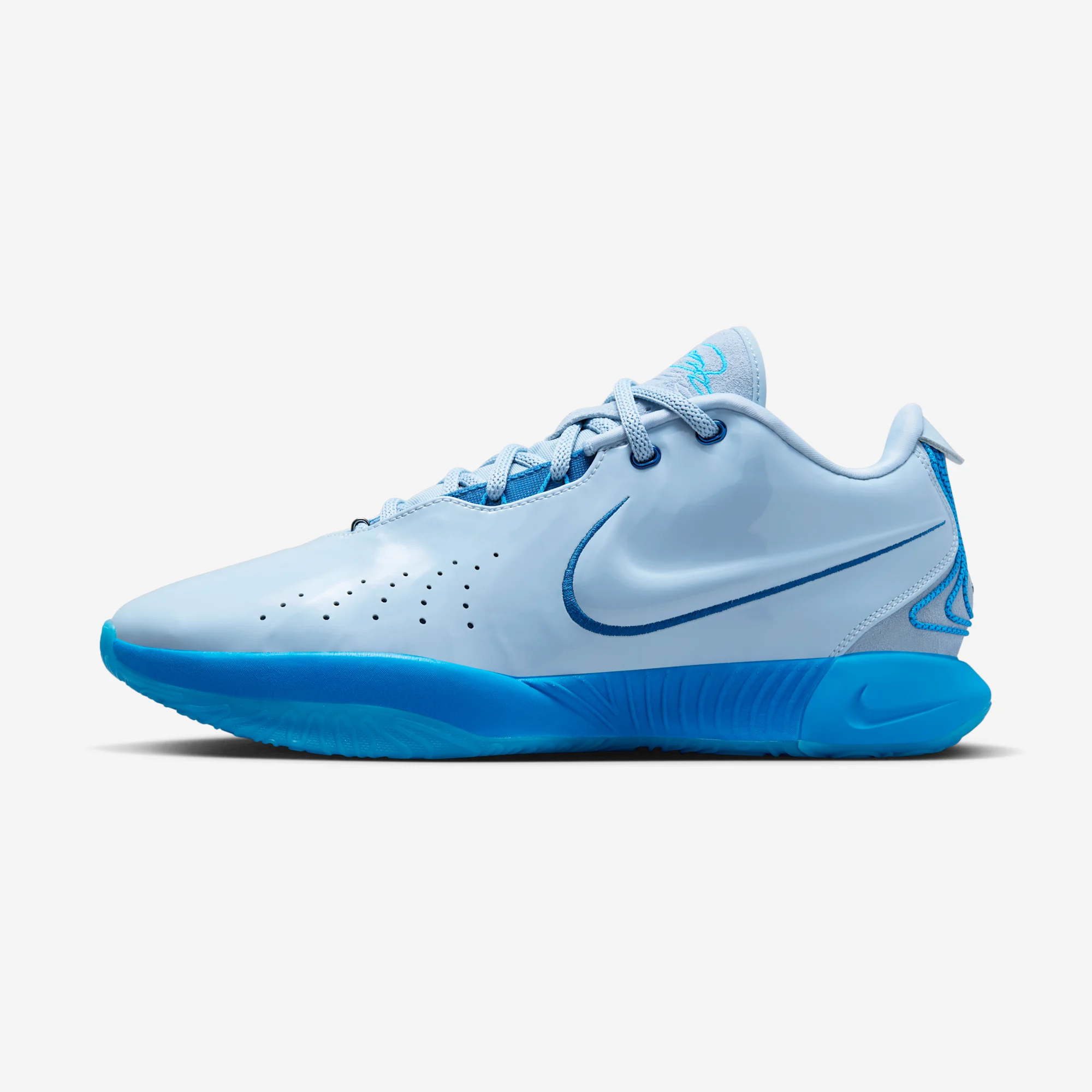 Nike LeBron 21 “Light Armoury Blue” 2024 Light Armoury Blue/Coconut Milk/Light Carbon/Glacier Blue/Ashen Slate/White
