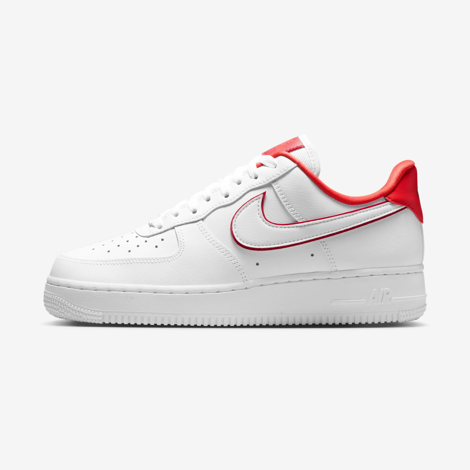 Nike Air Force 1 Low W "White & Tough Red" White/Tough Red/Light Crimson