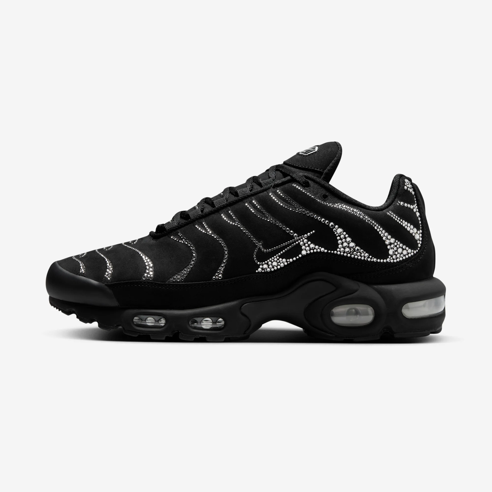 Swarovski x Nike Air Max Plus "Moonlight" Black/White/Black