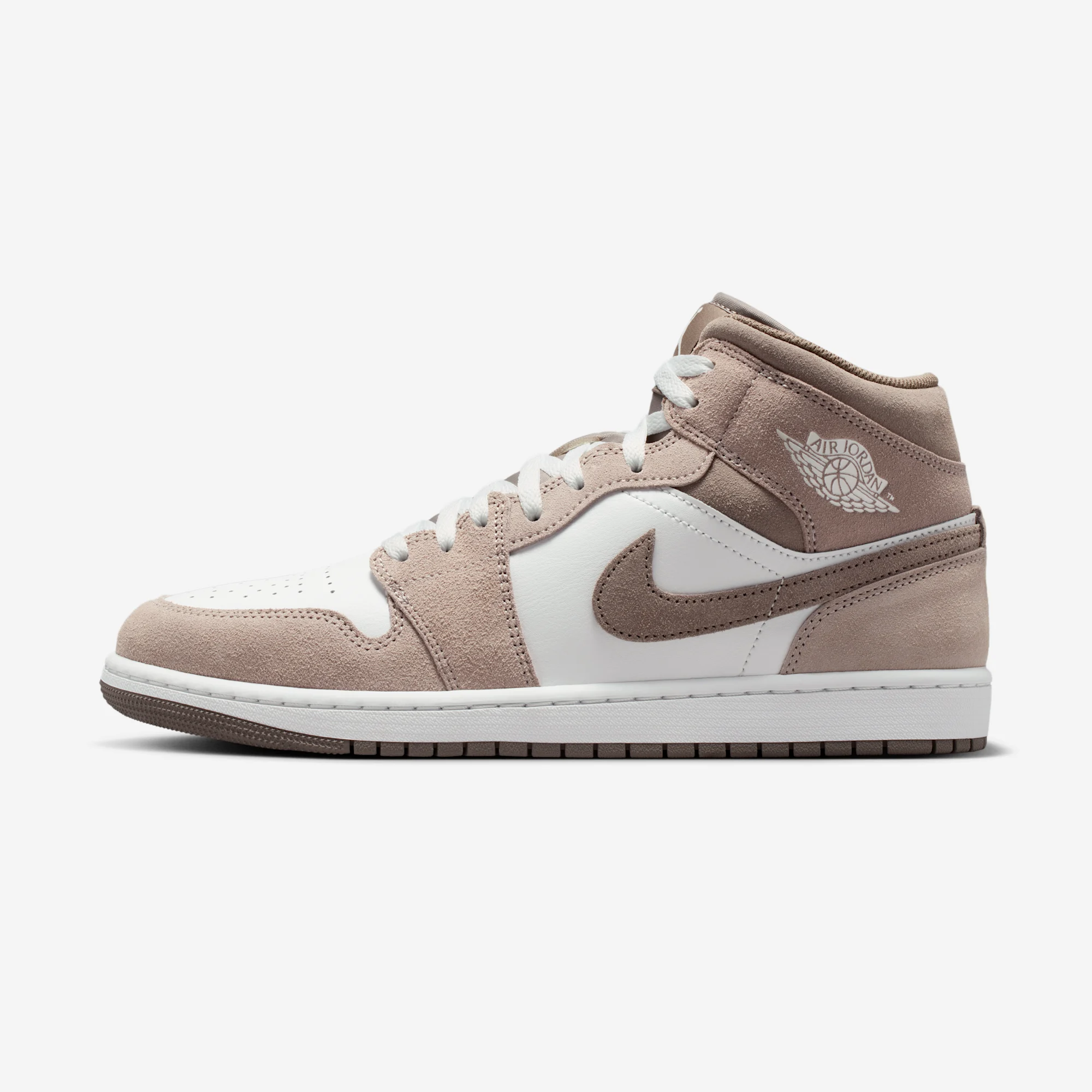 Air Jordan 1 Mid "Enigma Stone" Enigma Stone/Olive Grey/Summit White