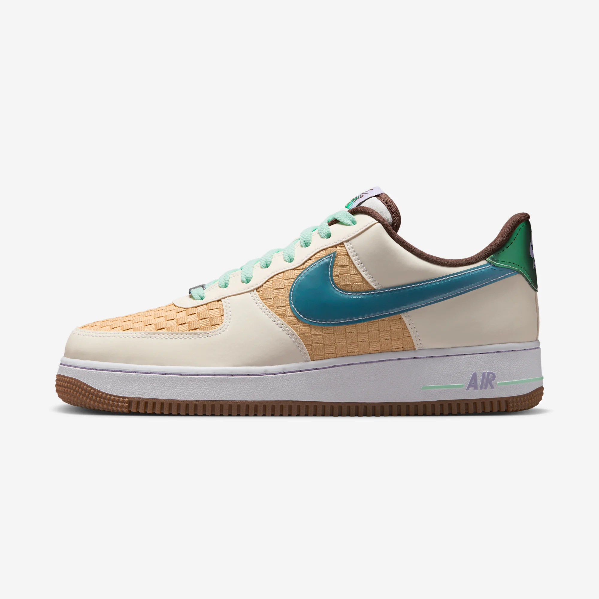 Nike Air Force 1 Low "Easter Basket" Summit White/Glacier Blue/Mint Foam/Hydrangeas/Light Chocolate/White