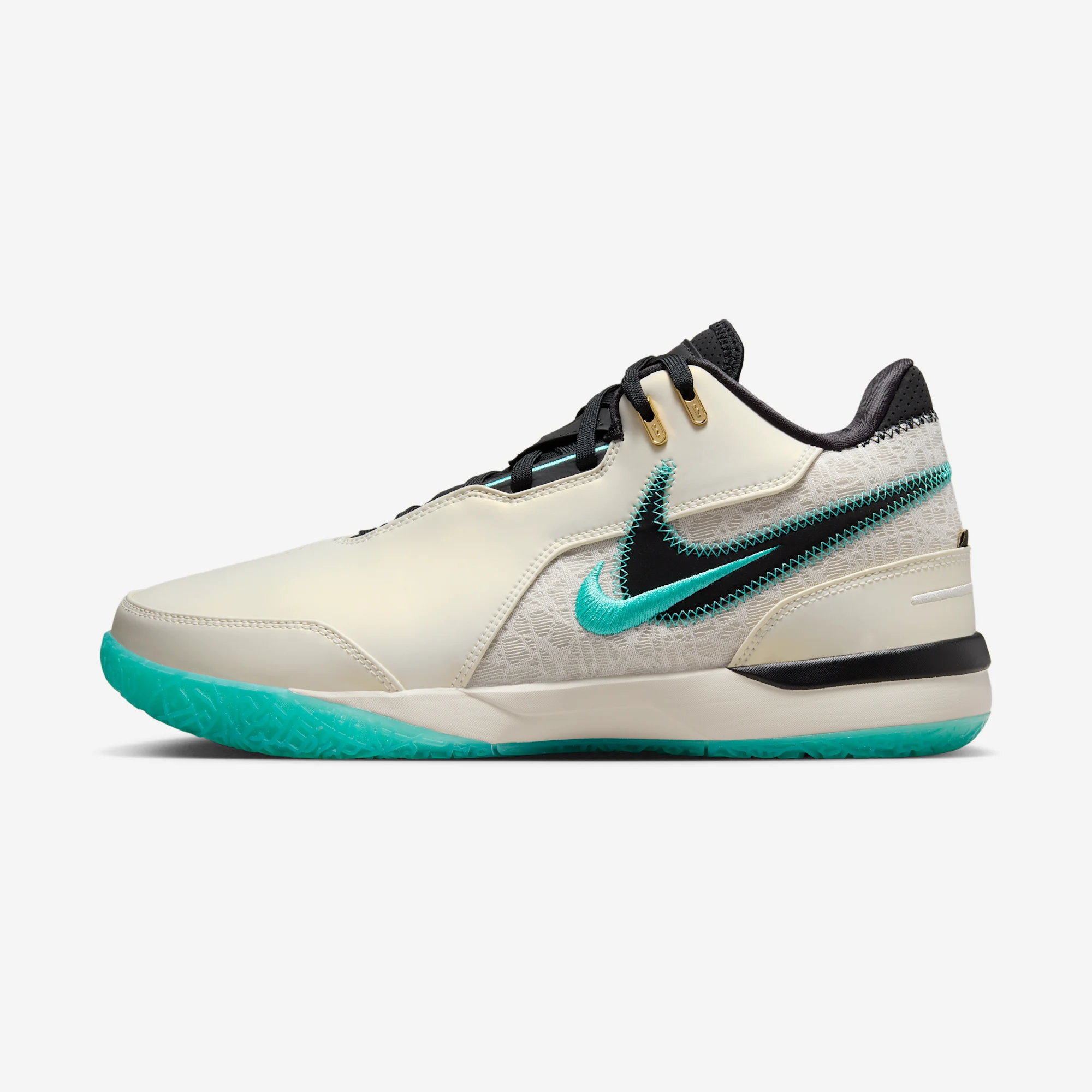 Liverpool F.C. x Nike Zoom LeBron NXXT Gen AMPD 2024 Light Orewood Brown/Black/Washed Teal/Metallic Gold