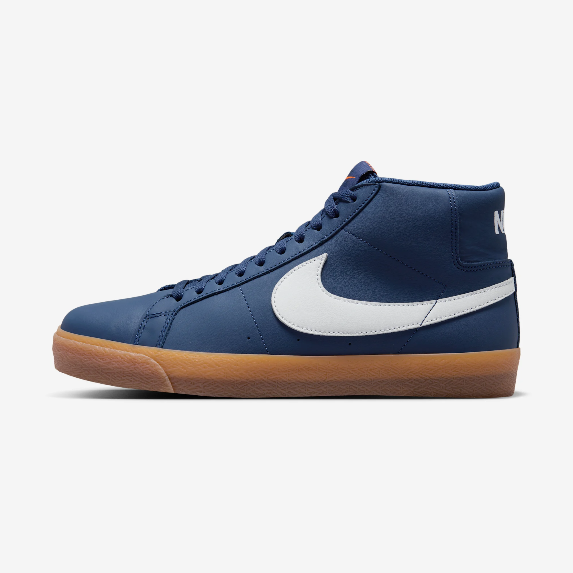 Nike SB Zoom Blazer Mid ISO "Navy / Gum" 2024 Navy/White/Gum Lt Brown