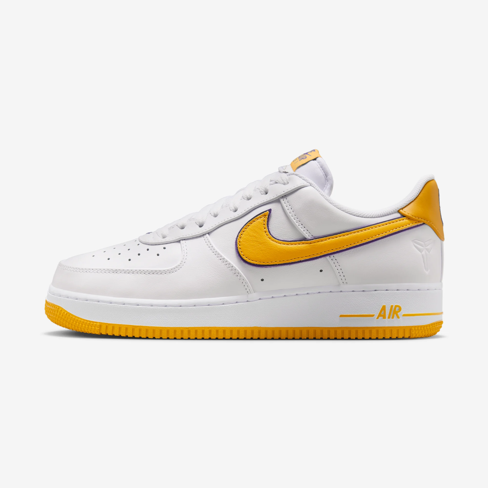Kobe Bryant x Nike Air Force 1 Low "White" White/Varsity Maize/Varsity Purple