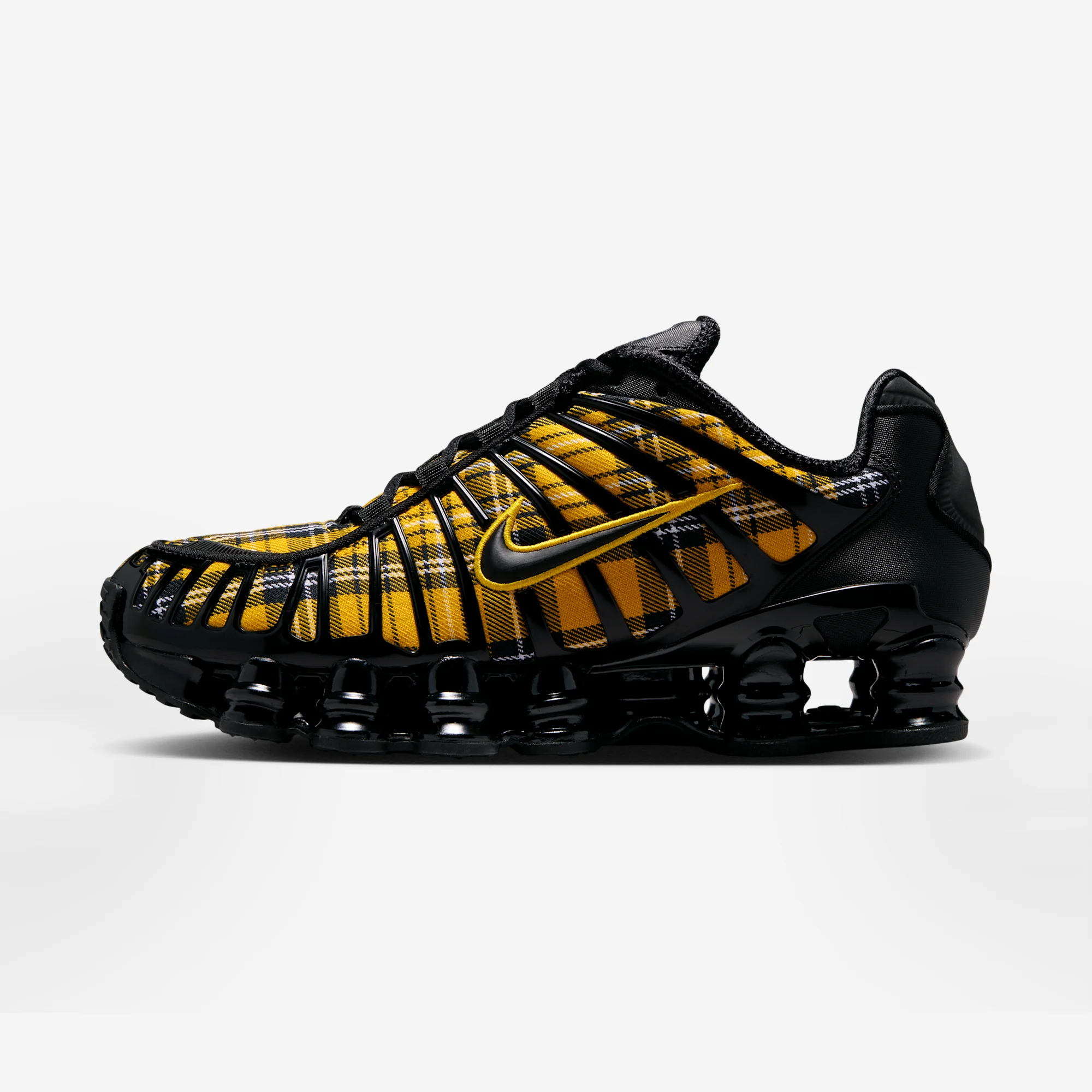 Nike Shox TL W "Clueless" Black/Black/White/Yellow Ochre/Metallic Silver