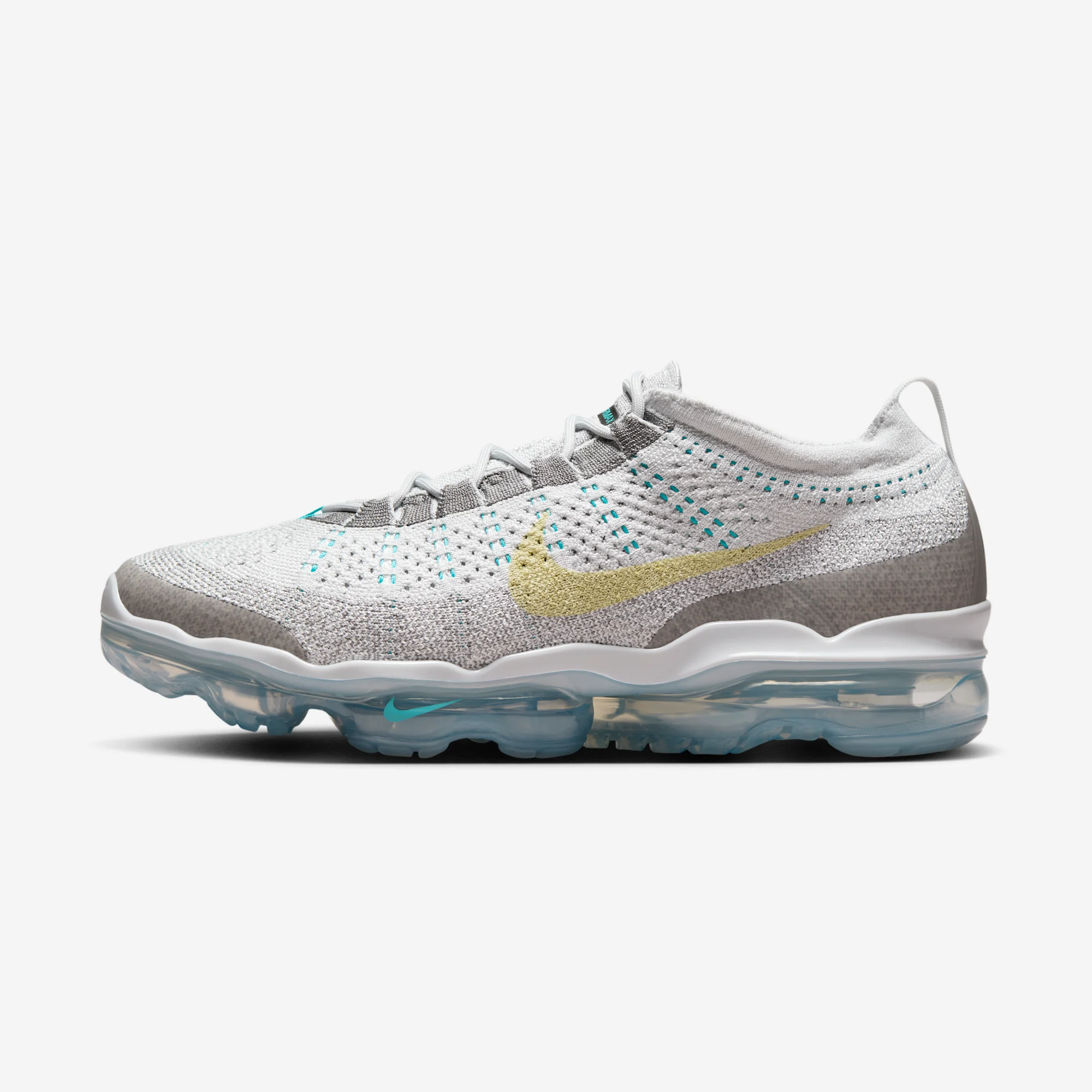 Nike Air VaporMax Flyknit “Dusty Cactus” 2024 Photon Dust/Life Lime/Flat Pewter/Dusty Cactus/Pure Platinum/Flat Pewter